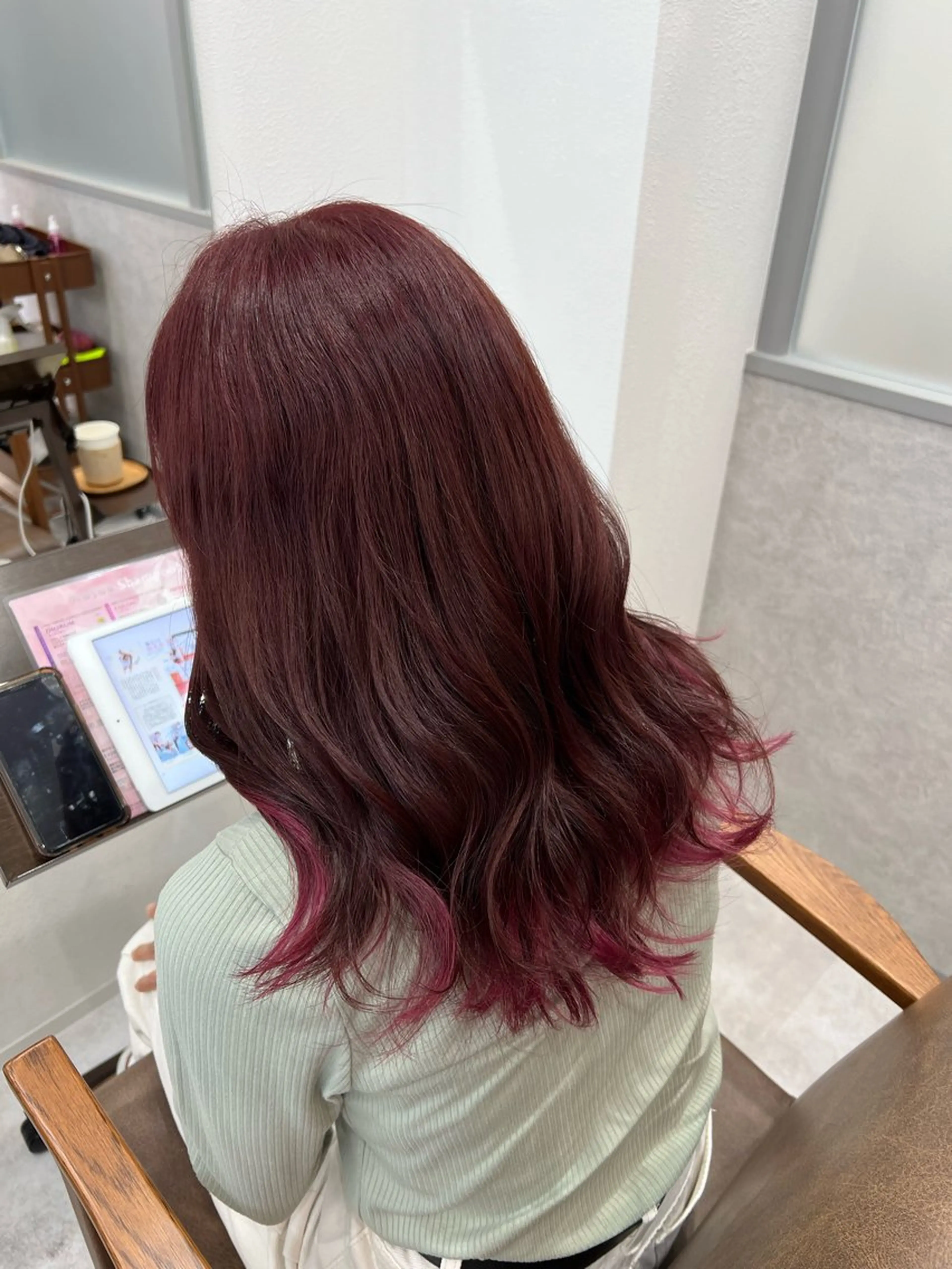 🪐ブリーチなし🪐ダブルカラー+クオリアトリートメントの写真