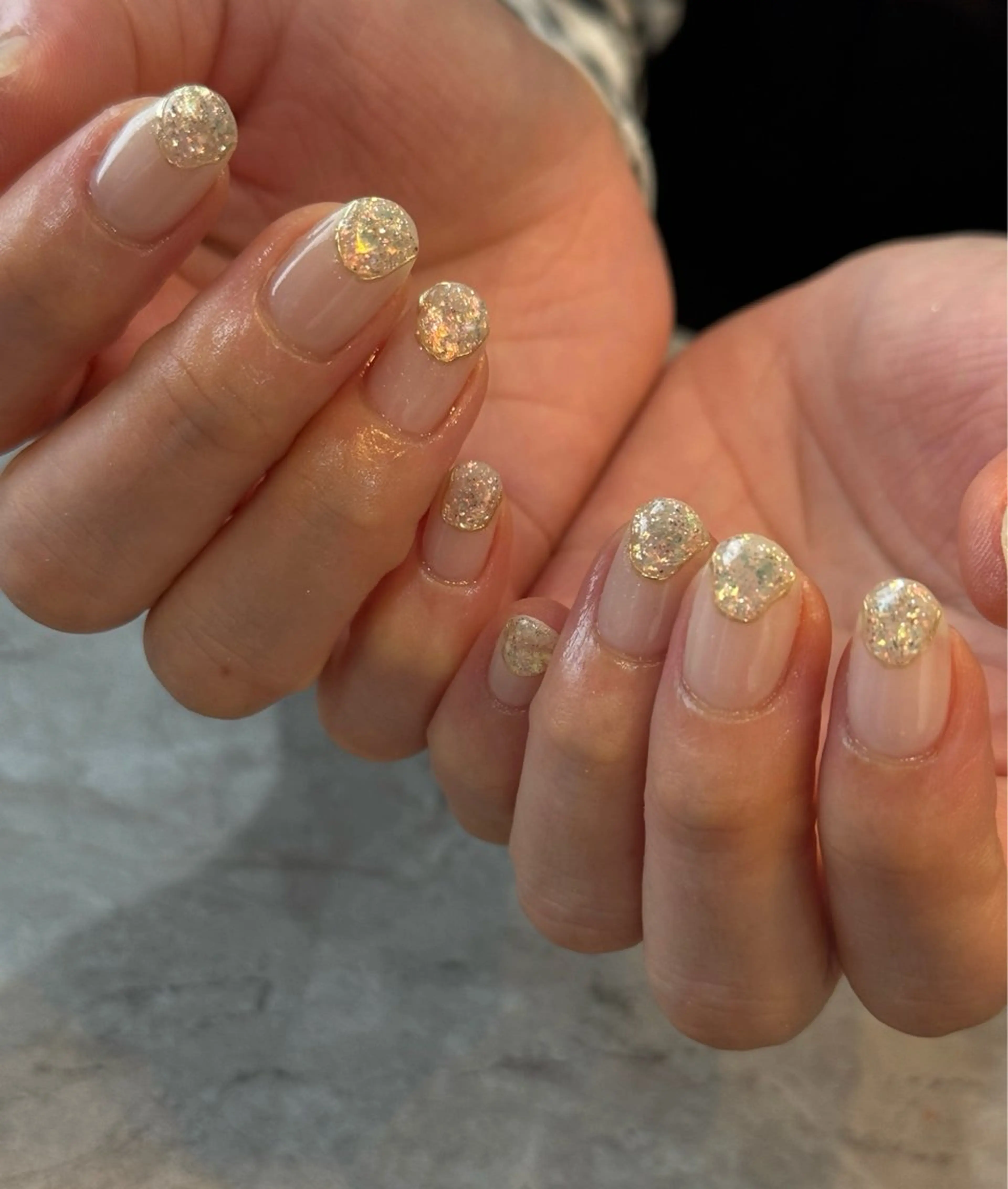 ネイル キラキラネイル ハンドネイル Blé nailのネイルデザイン