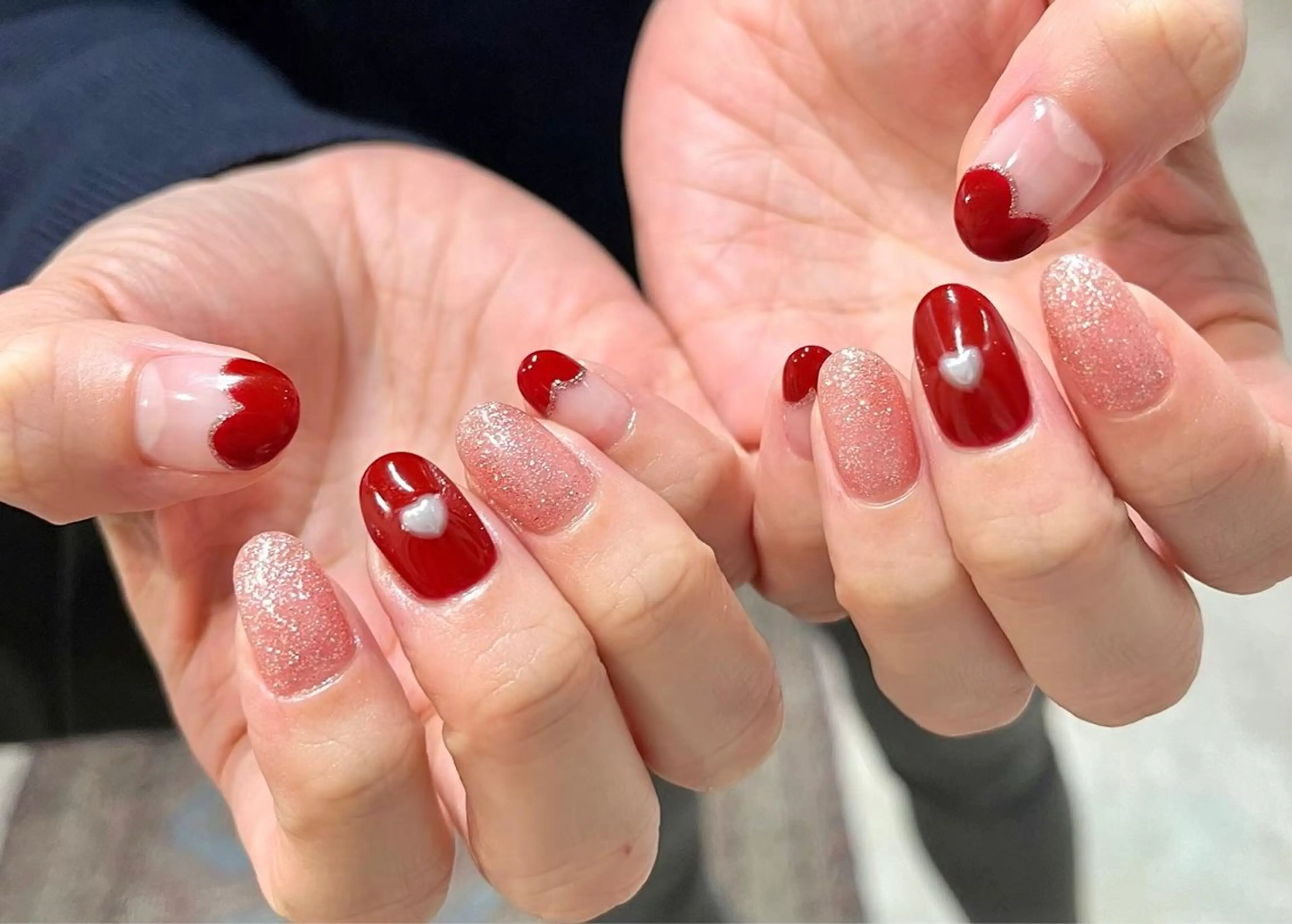 ネイル 0203ムニムサン 💙Mizuhoのネイルデザイン