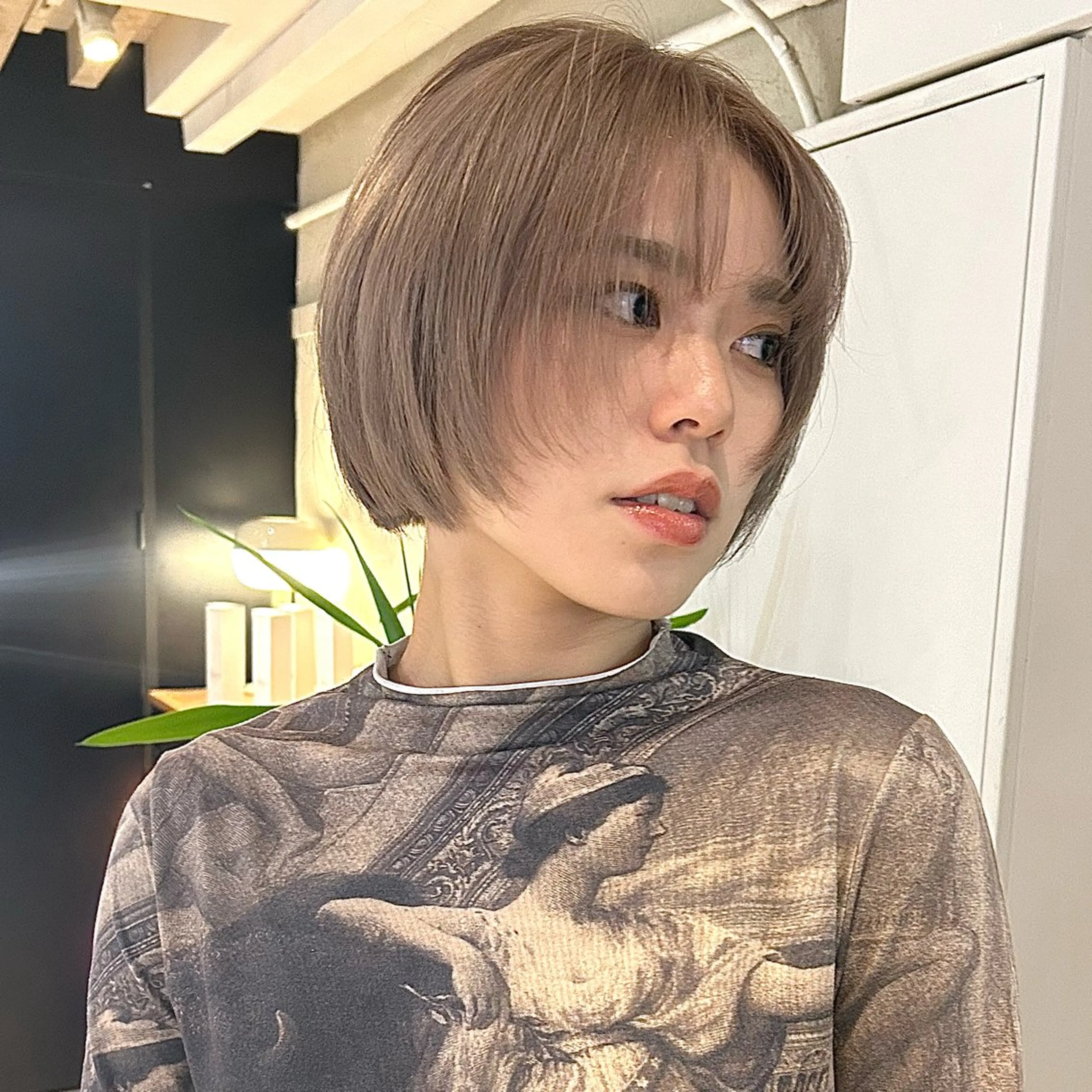 ミディアム カラー ヘアカラー 🥃まろやかカラー/ ボブ🥃yujiroのヘアスタイル