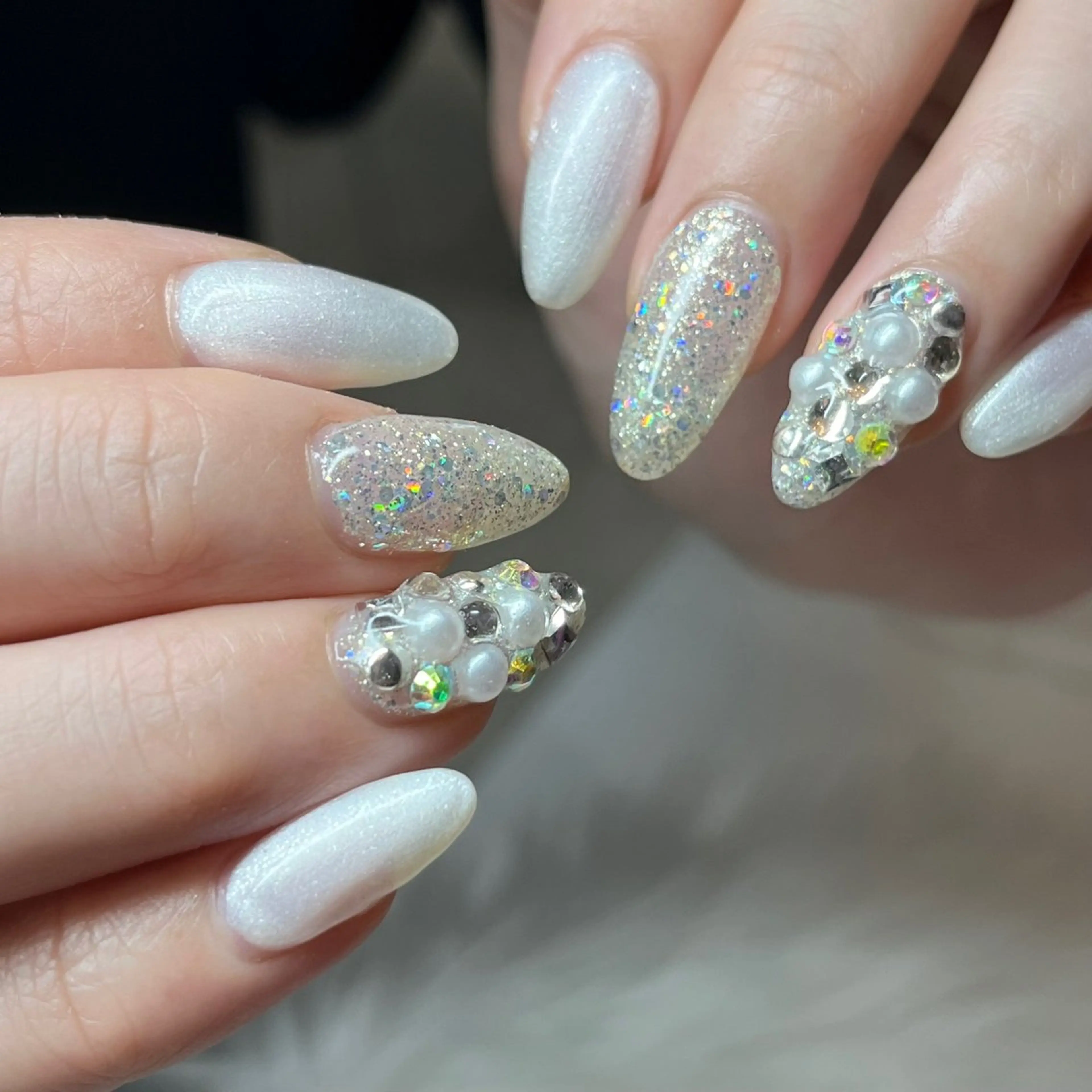 ネイル ハンドネイル はあとねいる筑紫口店 Hitomiのネイルデザイン