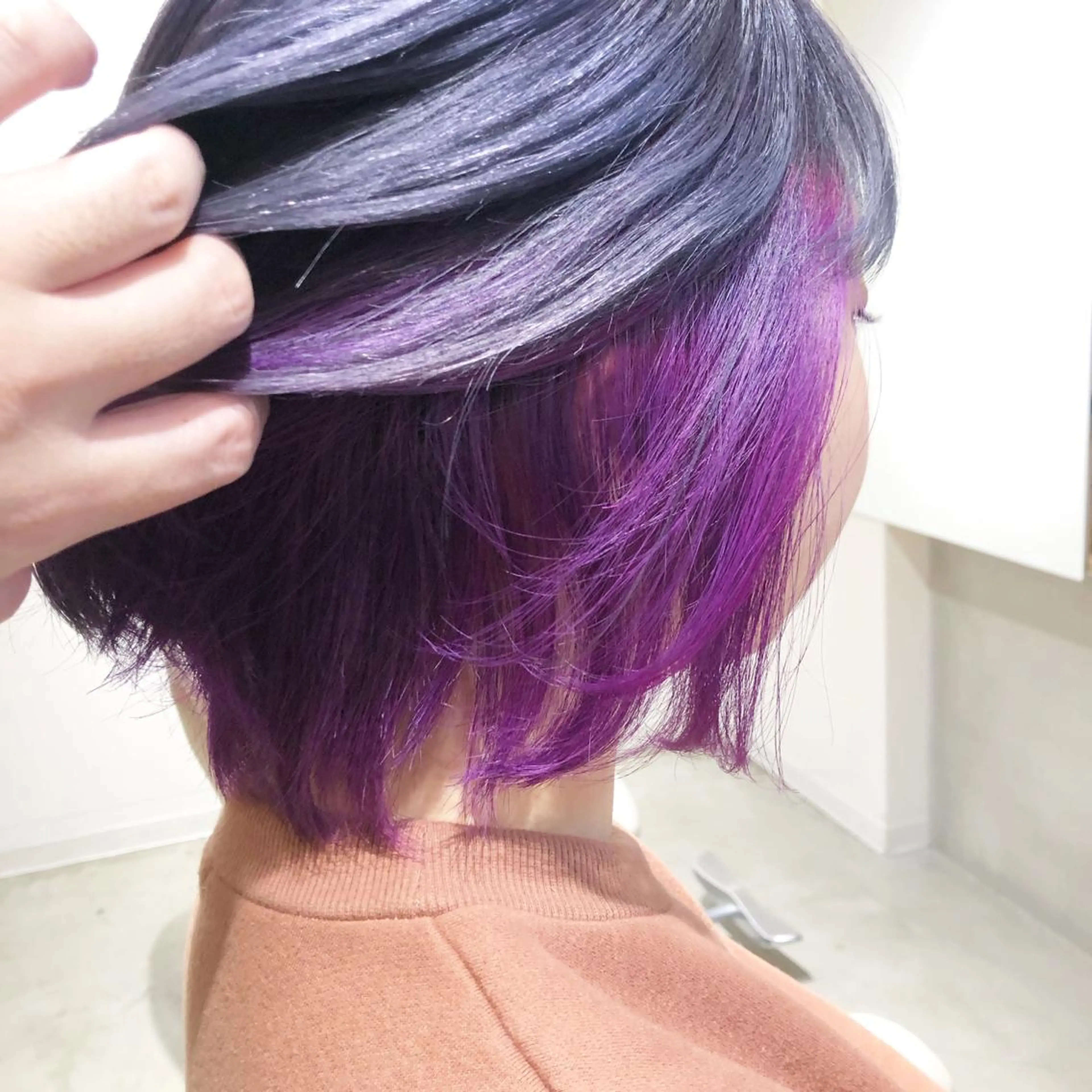 ショート カット ヘアカラー トリートメント 木村 創造🌟 デザインカラーお任せのヘアスタイル