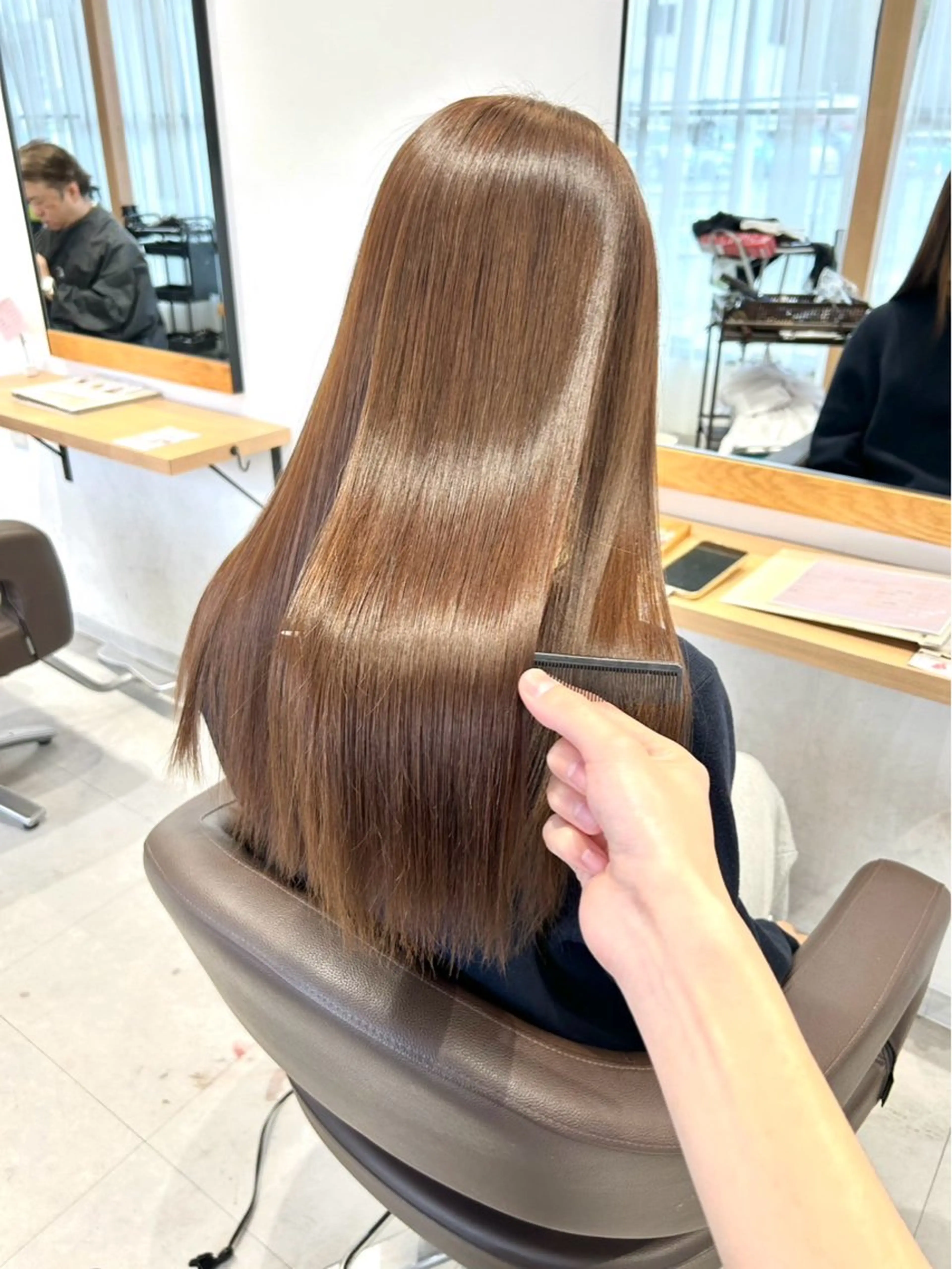 ロング 髪質改善 トリートメント トリートメント Chere by azuri所属・レイヤー/ショート chere狭山のヘアスタイル