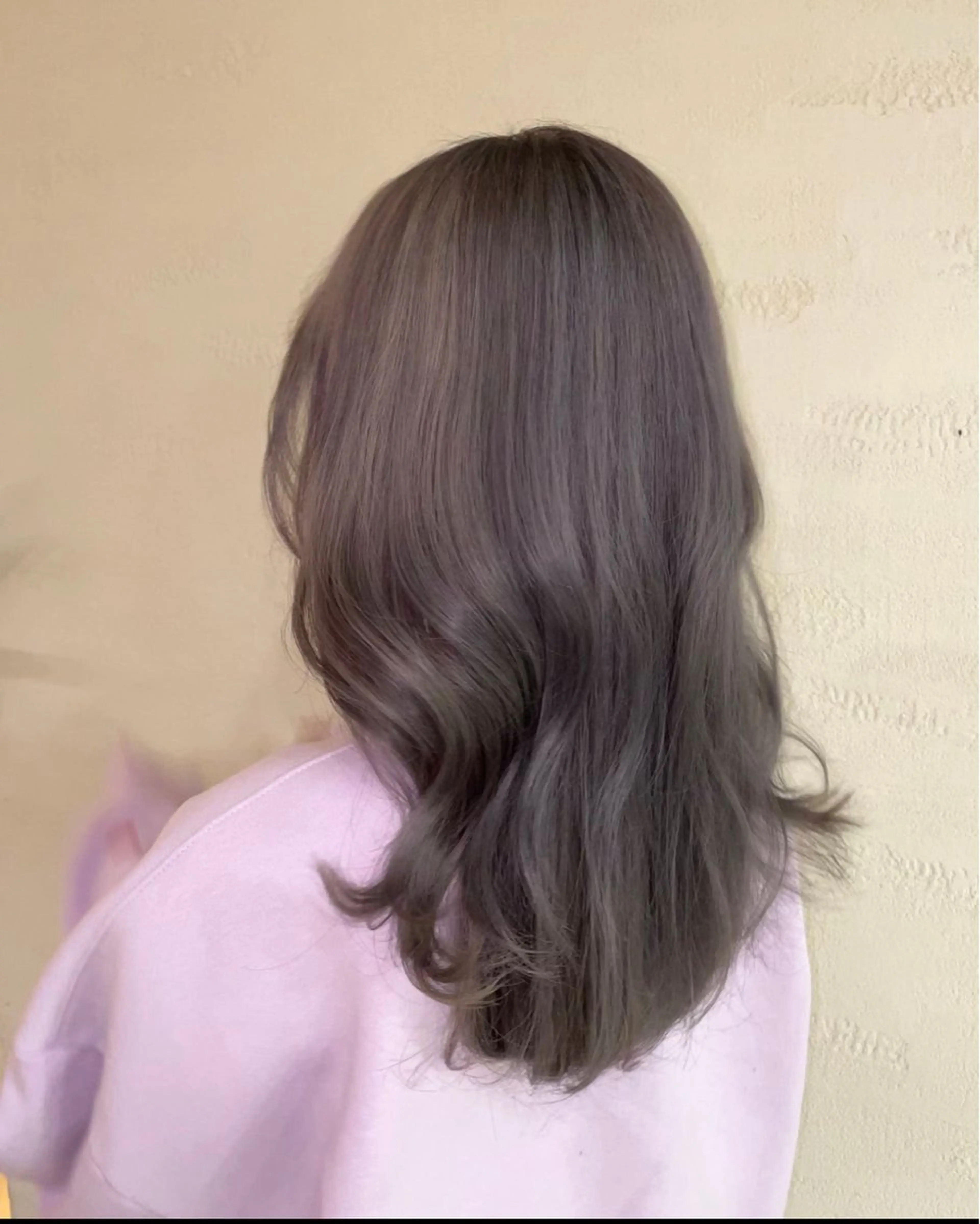 ロング のり🐼顔まわり/ 韓国/レイヤーカットのヘアスタイル