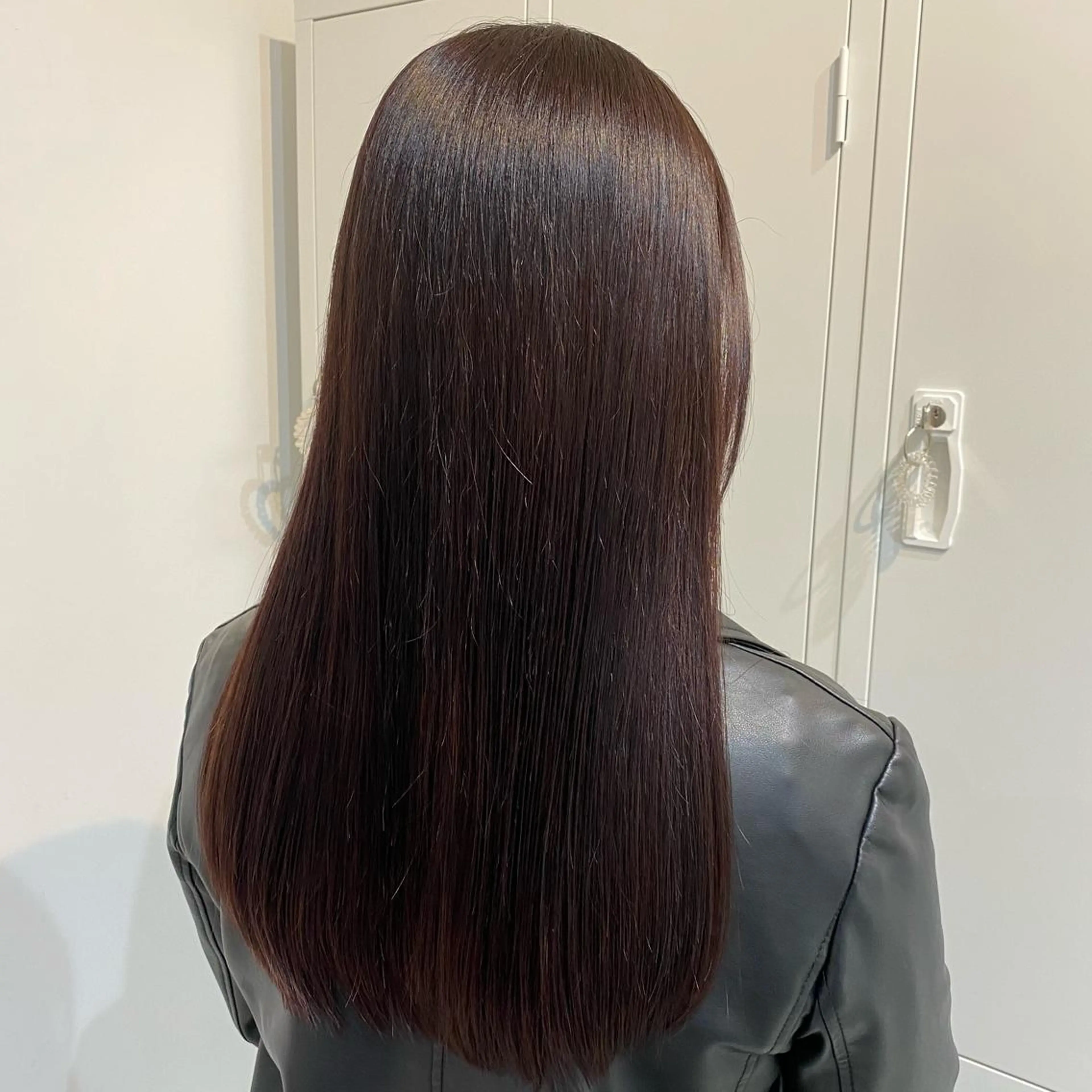 ロング カラー ブラウンカラー パープルカラー ヘアカラー トリートメント 🎀暖色カラー🎀 おかだみほのヘアスタイル