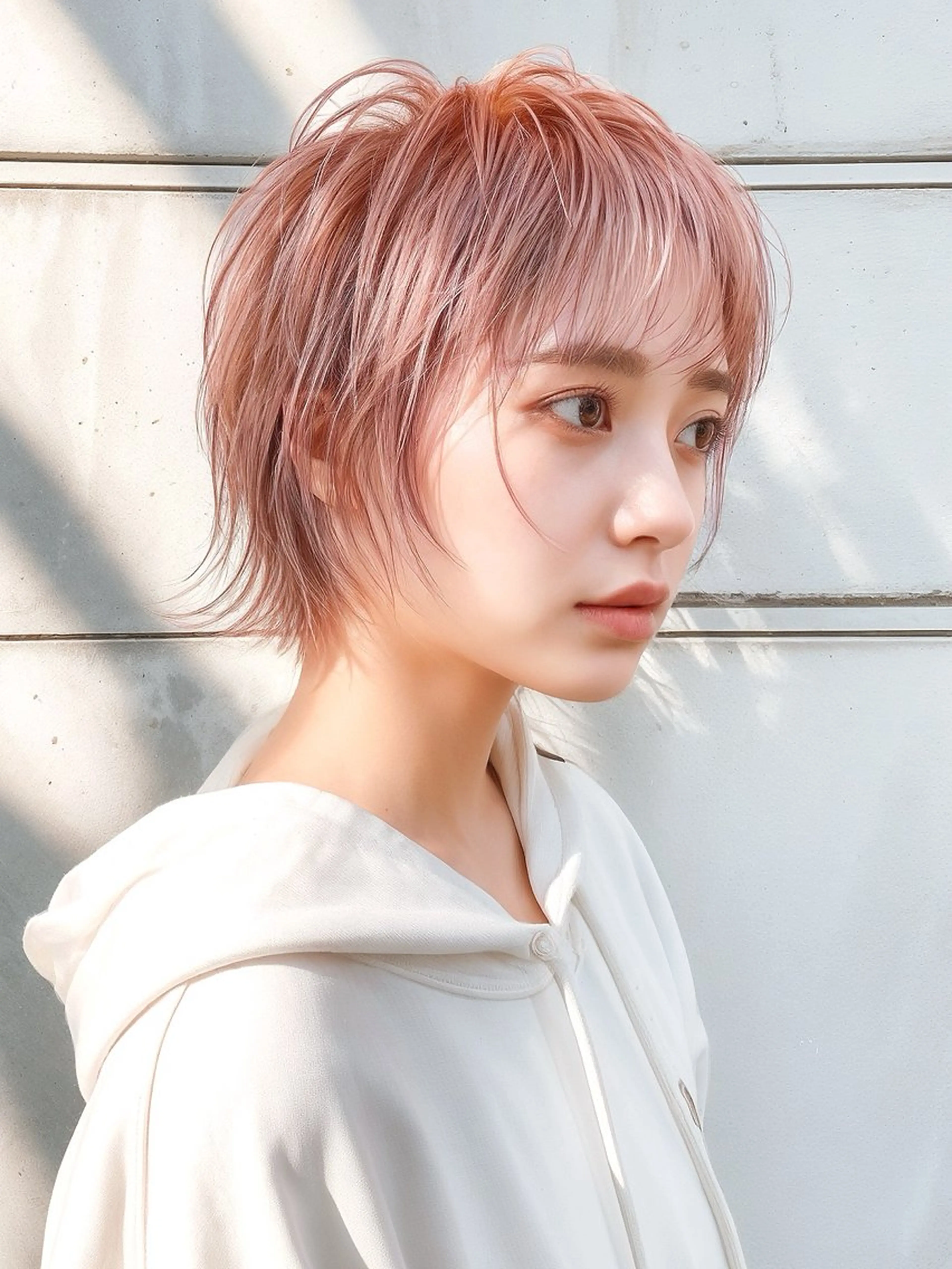 ショート カラー 🌈派手髪ハイトーン 🌈鈴木亮太🌈のヘアスタイル