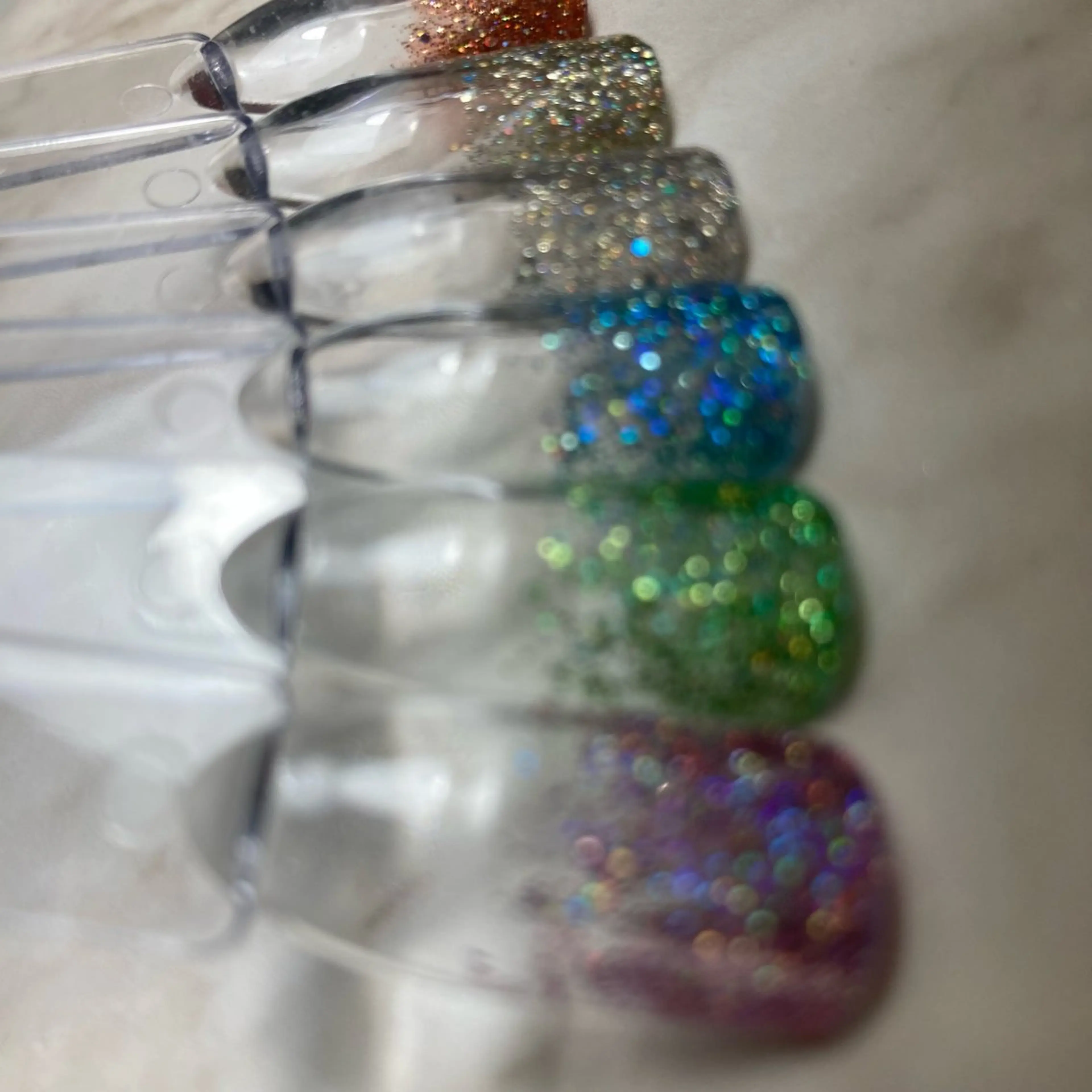 ラメグラデーション ◼️オフありの写真