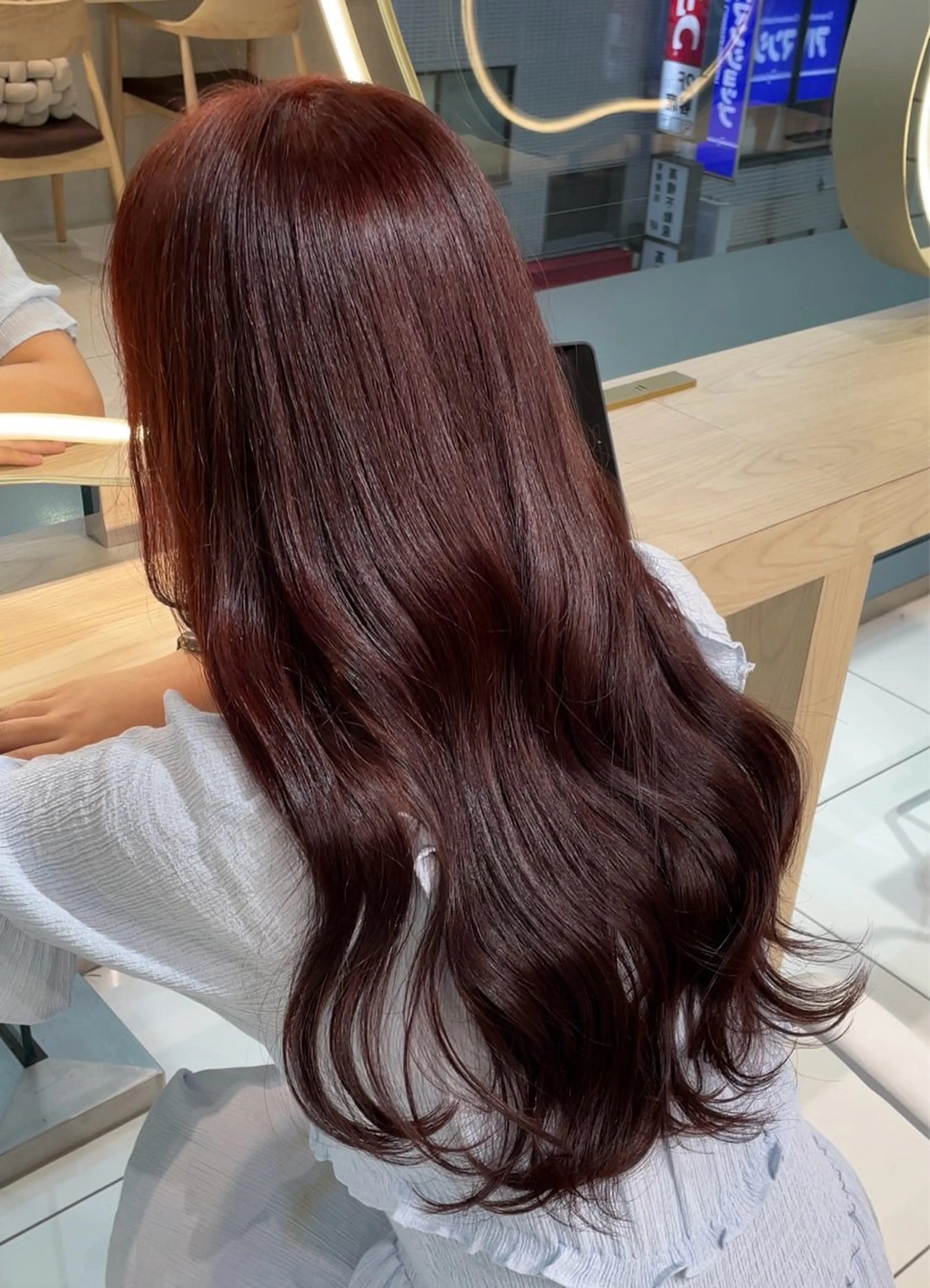 【ロング限定】カット➕カラー➕オージュアトリートメント　❇️透明感カラーはぜひお任せください❇️の写真