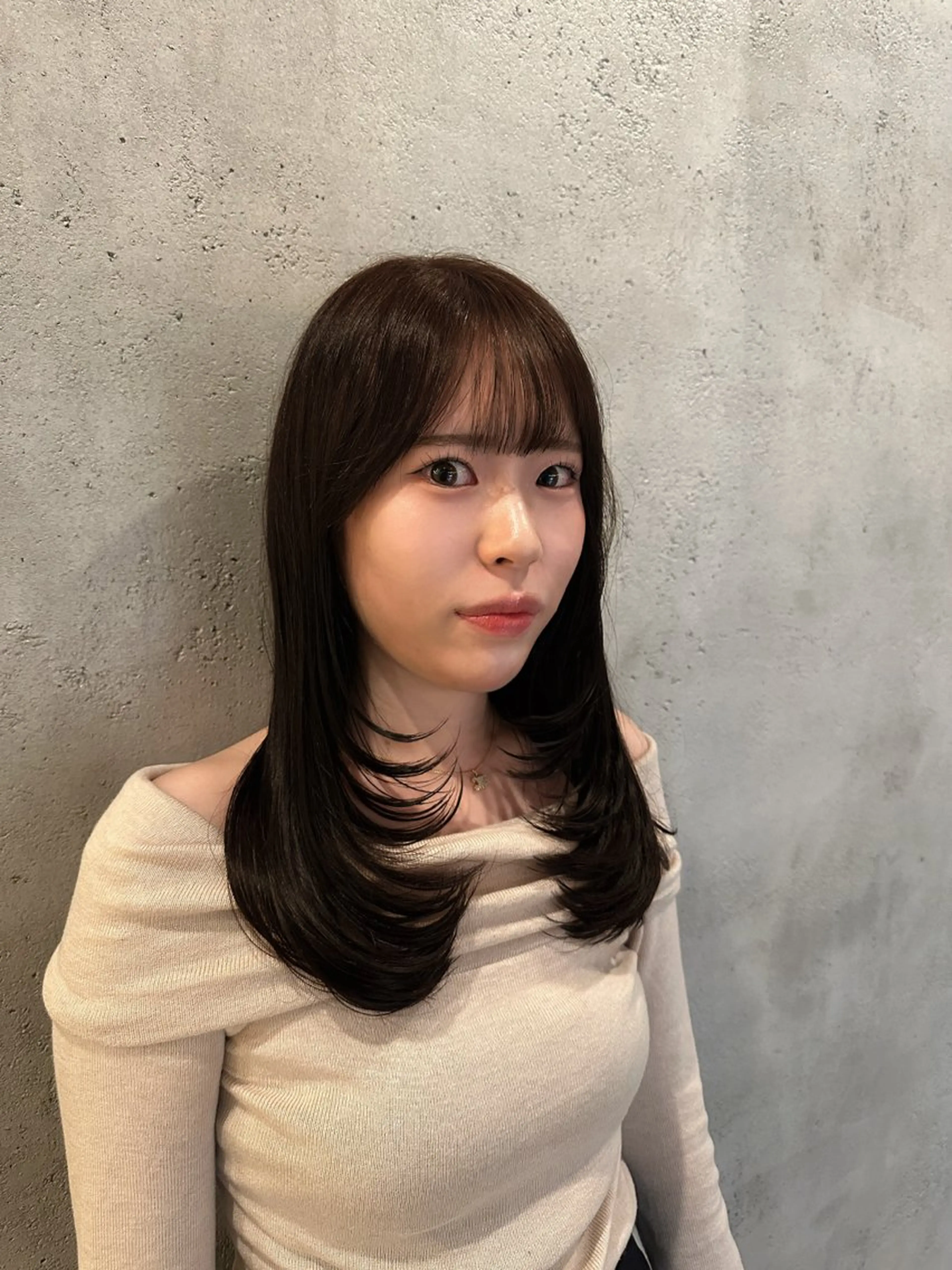 ロング 髪質改善 レイヤーカット カット ヘアカラー 溜一太/似合わせ/ メンズカットのヘアスタイル