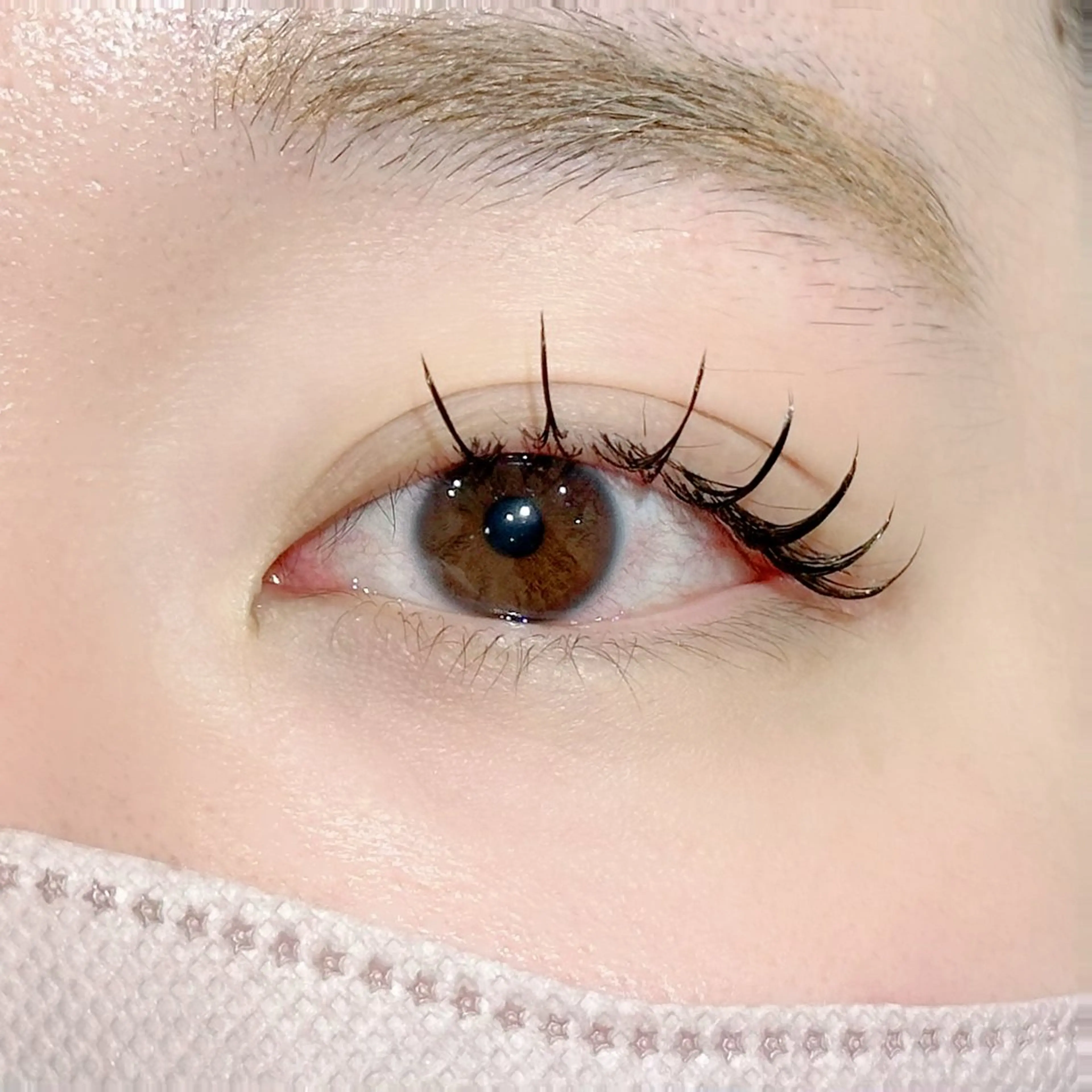 マツエク・マツパ 束感まつ毛 フラットラッシュ Kanami カナミのマツエク・マツパデザイン