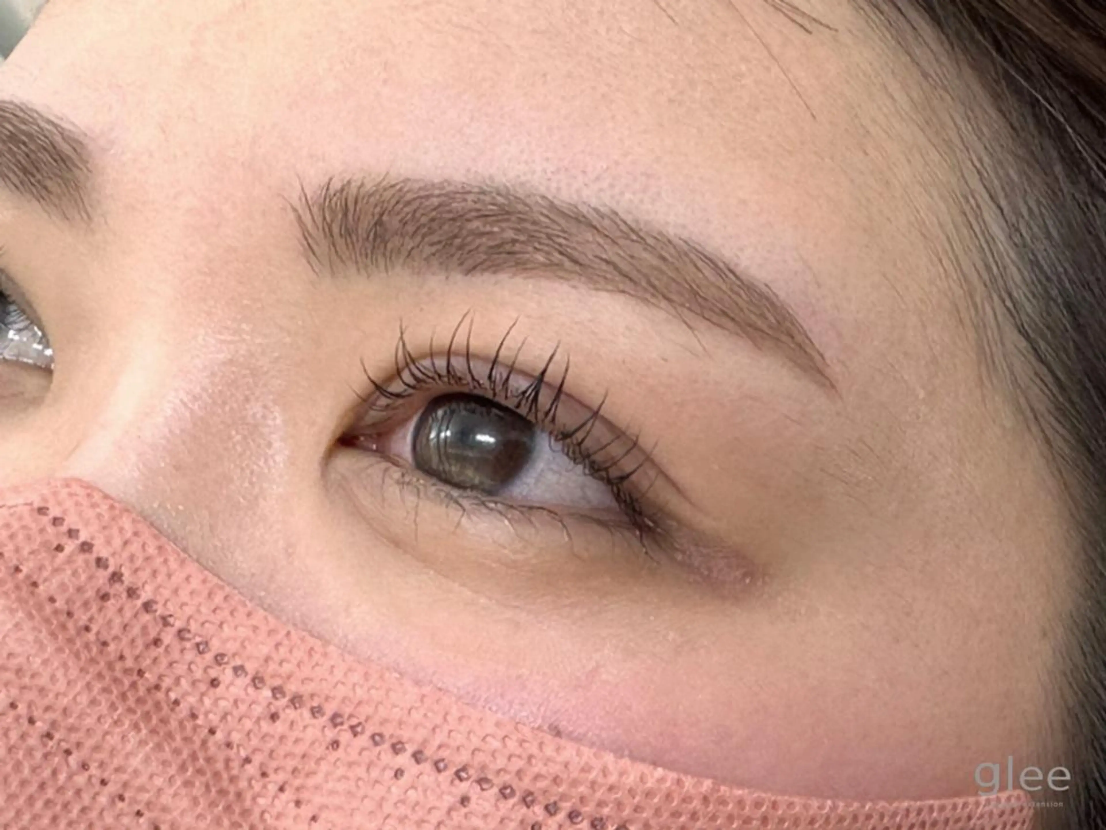 マツエク・マツパ アイブロウ パリジェンヌラッシュリフト 一重×まつ毛パーマ Kanami カナミのマツエク・マツパデザイン