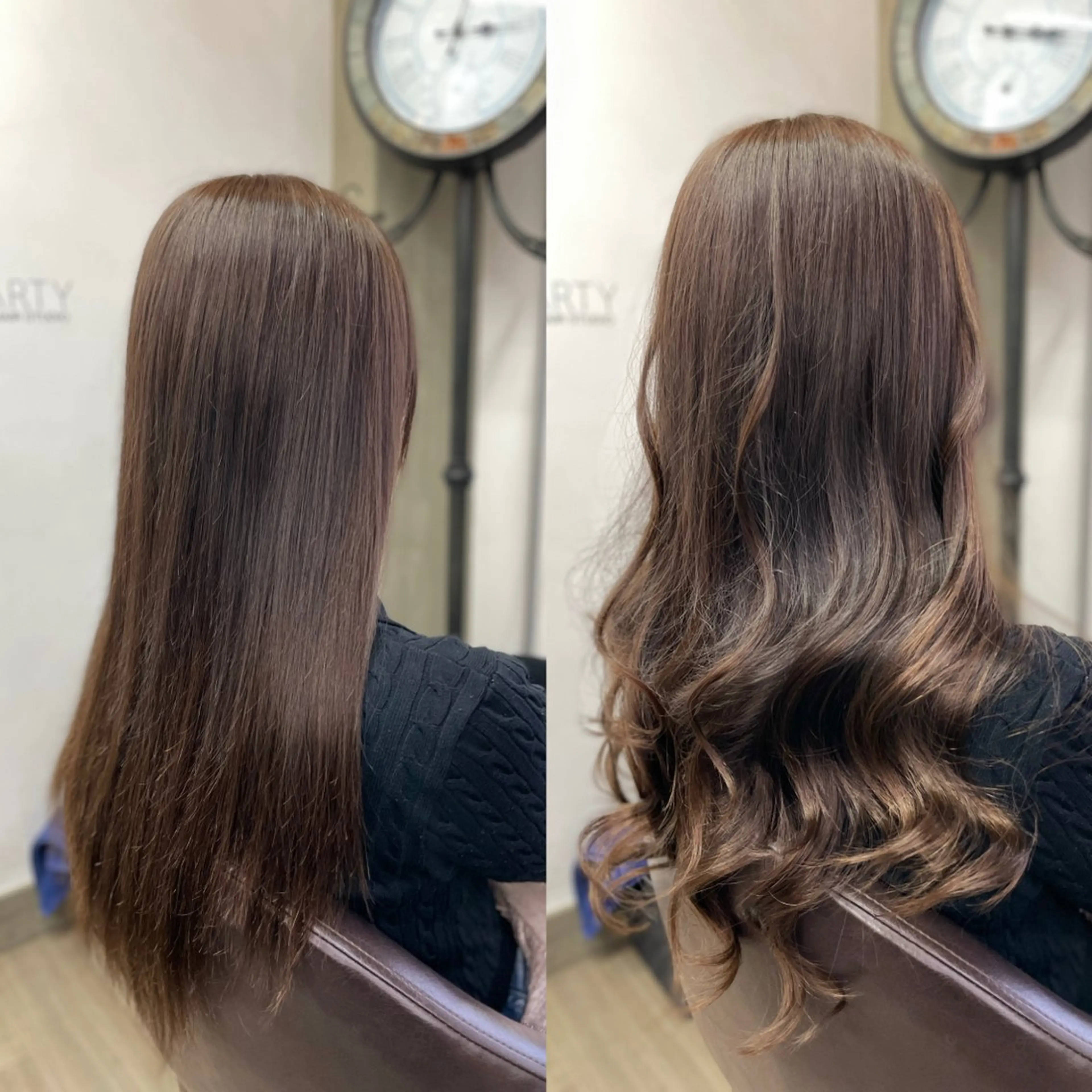 ロング プルエクステ エクステ カット ヘアカラー エクステ プルエクステ界隈 ハイトーン/カツオ✨のヘアスタイル