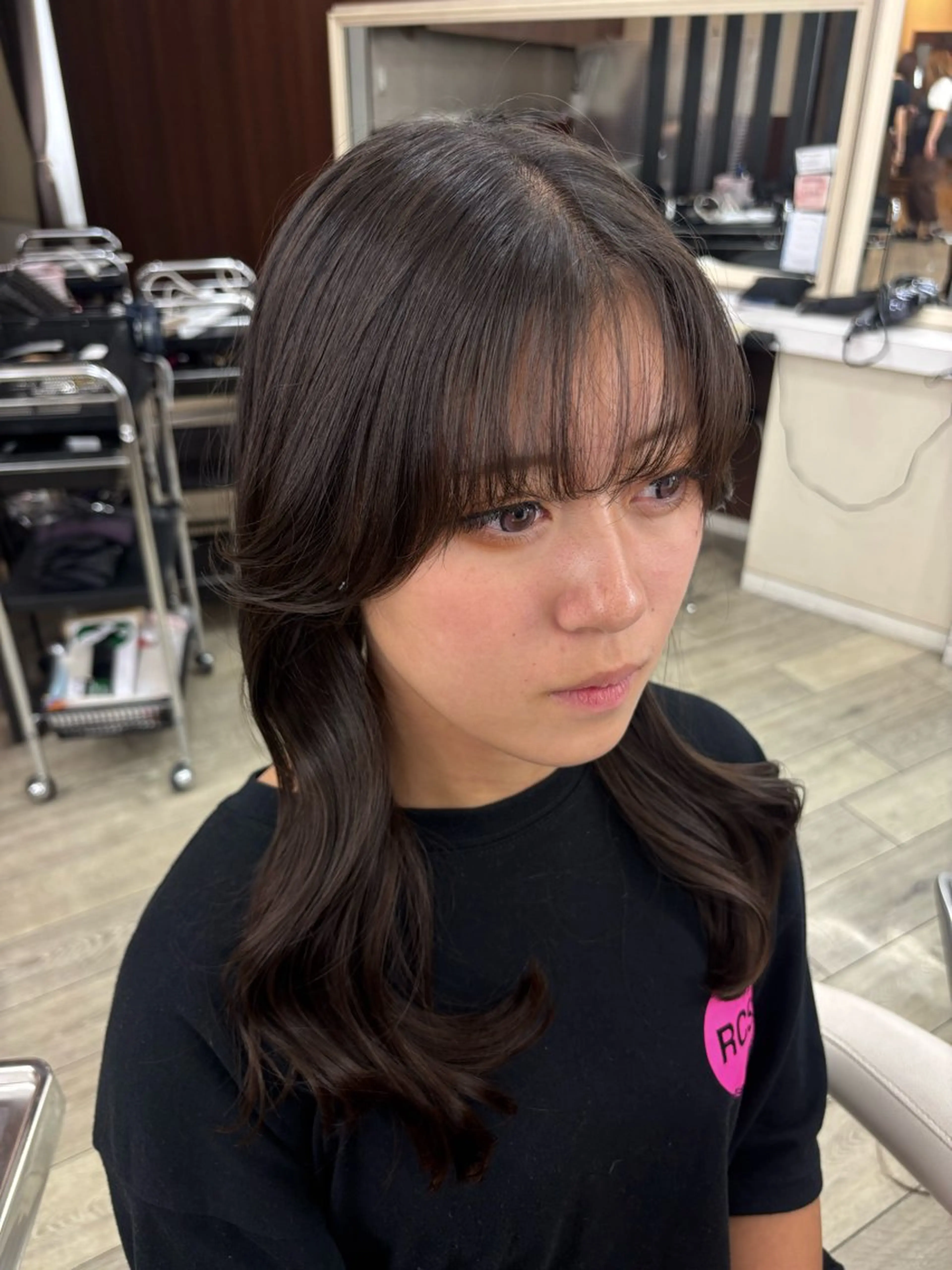ロング カット さとう さくらのヘアスタイル