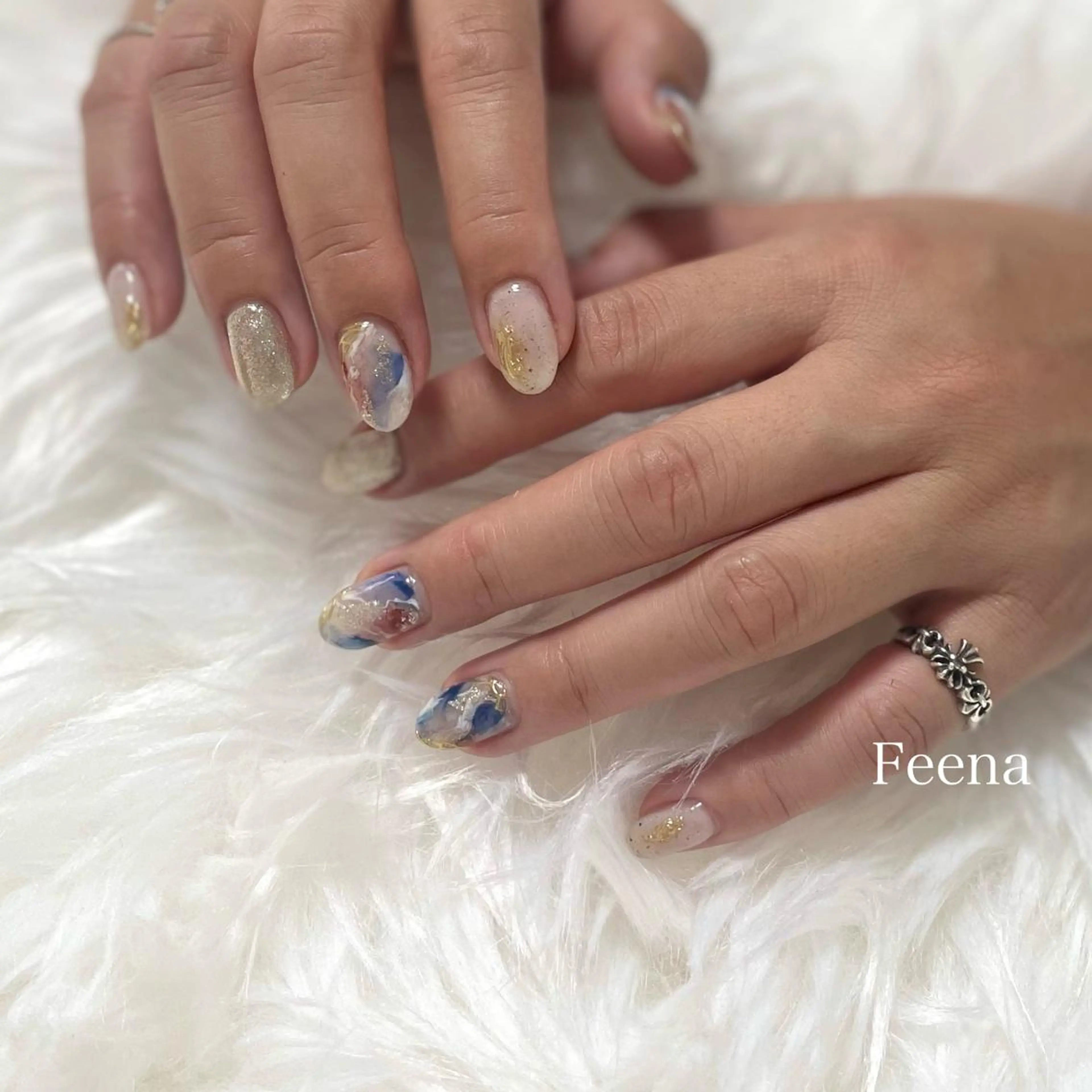 ネイル amu nail. RINAのネイルデザイン