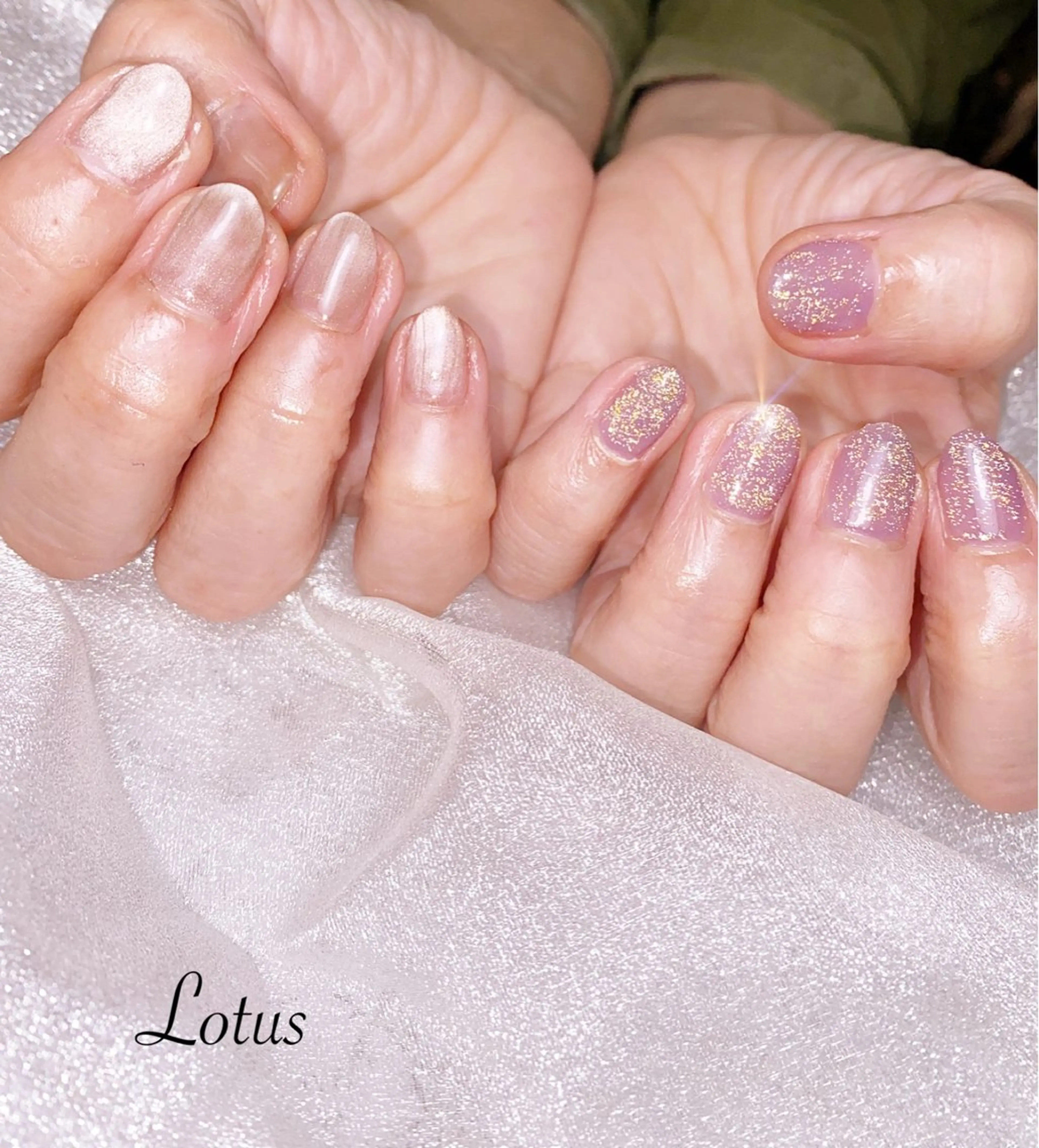 ネイル ハンドネイル ネイル＆脱毛 Lotus🌸のネイルデザイン