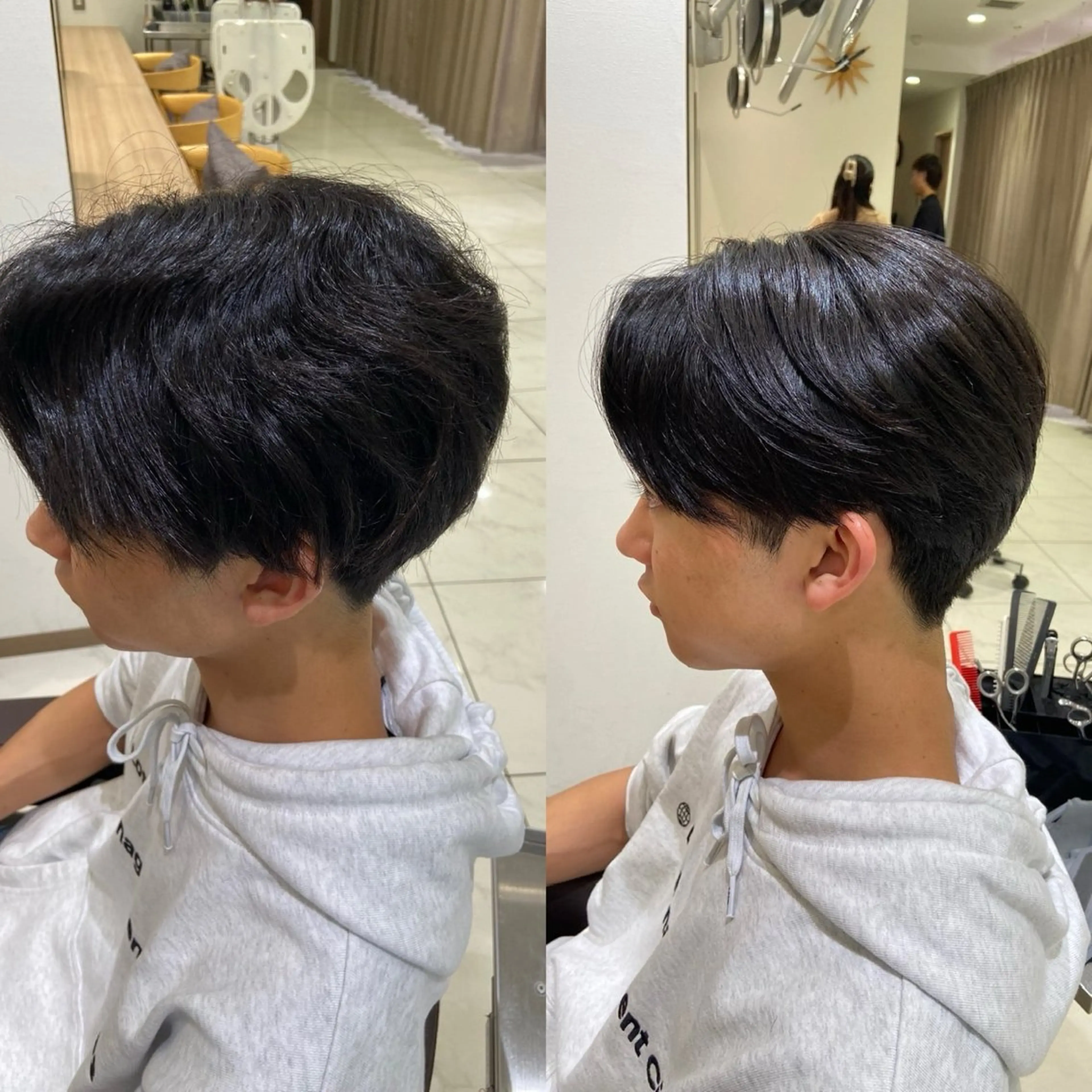 🥇【朝3分で決まる】曲がる縮毛矯正＋カット＋内部補修TRの写真