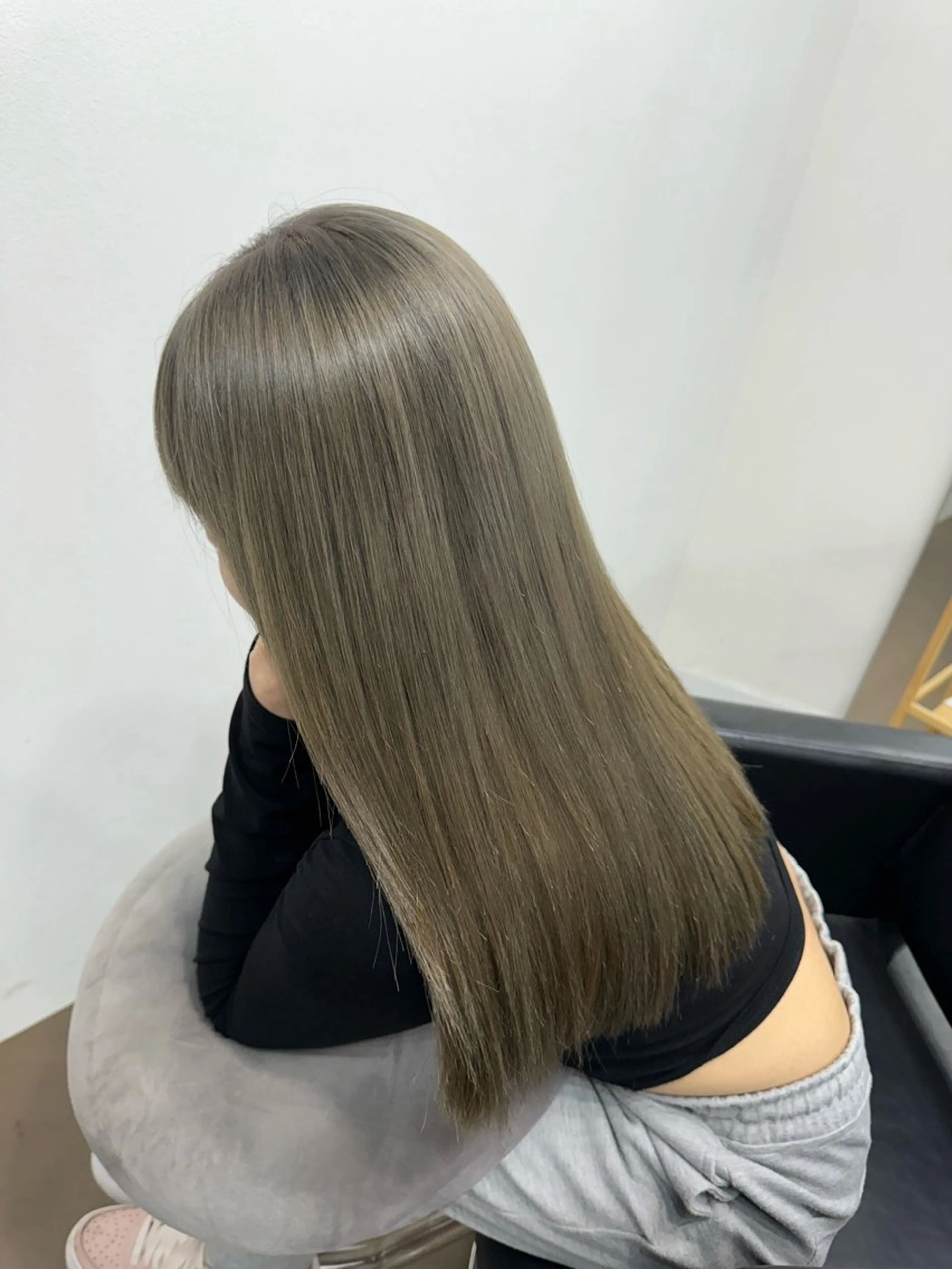 ミディアム カット ヘアカラー トリートメント ✂︎透明感カラー特化 /日和優真✂︎のヘアスタイル