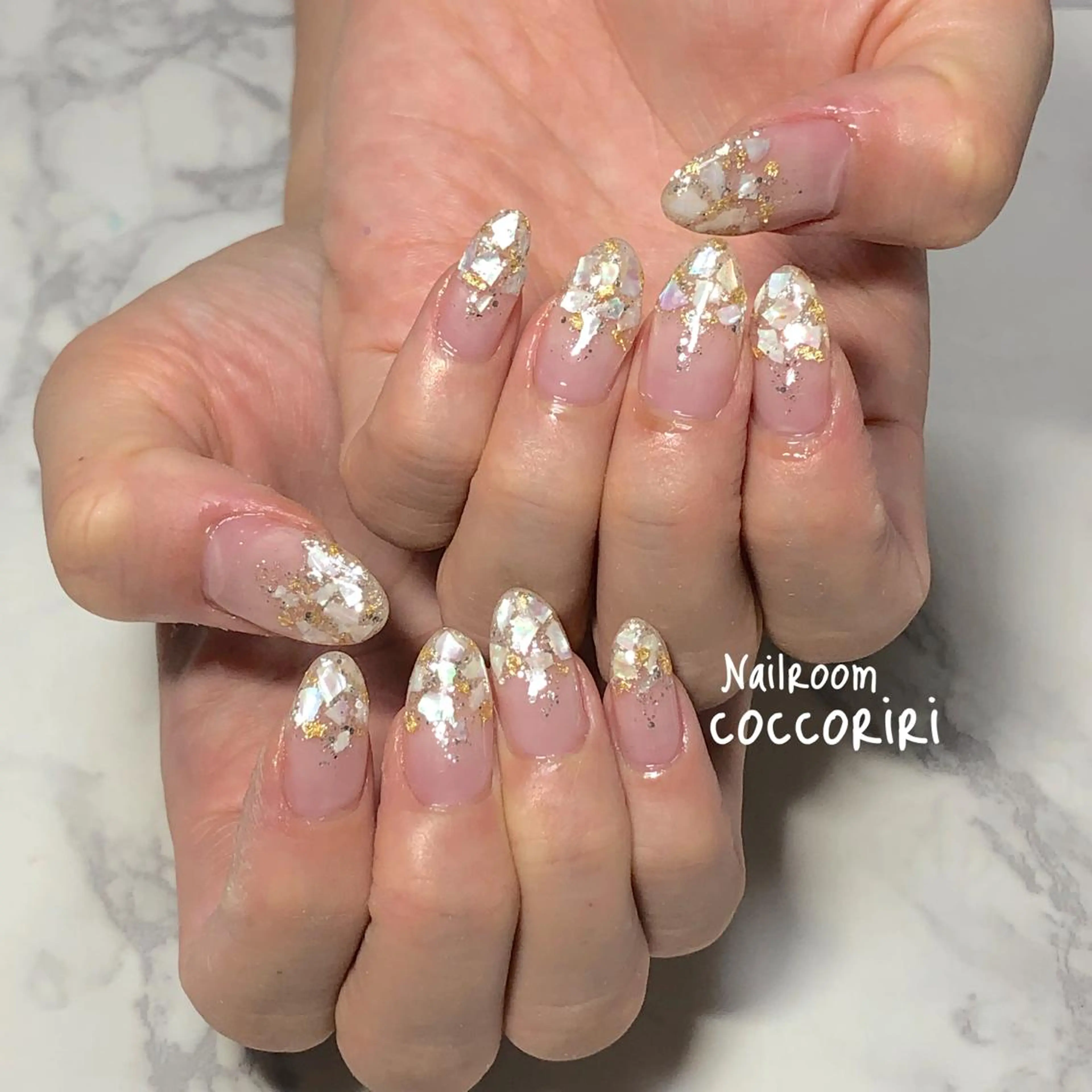 ネイル ラメ(グリッター) ensowa✱laf NAILのネイルデザイン