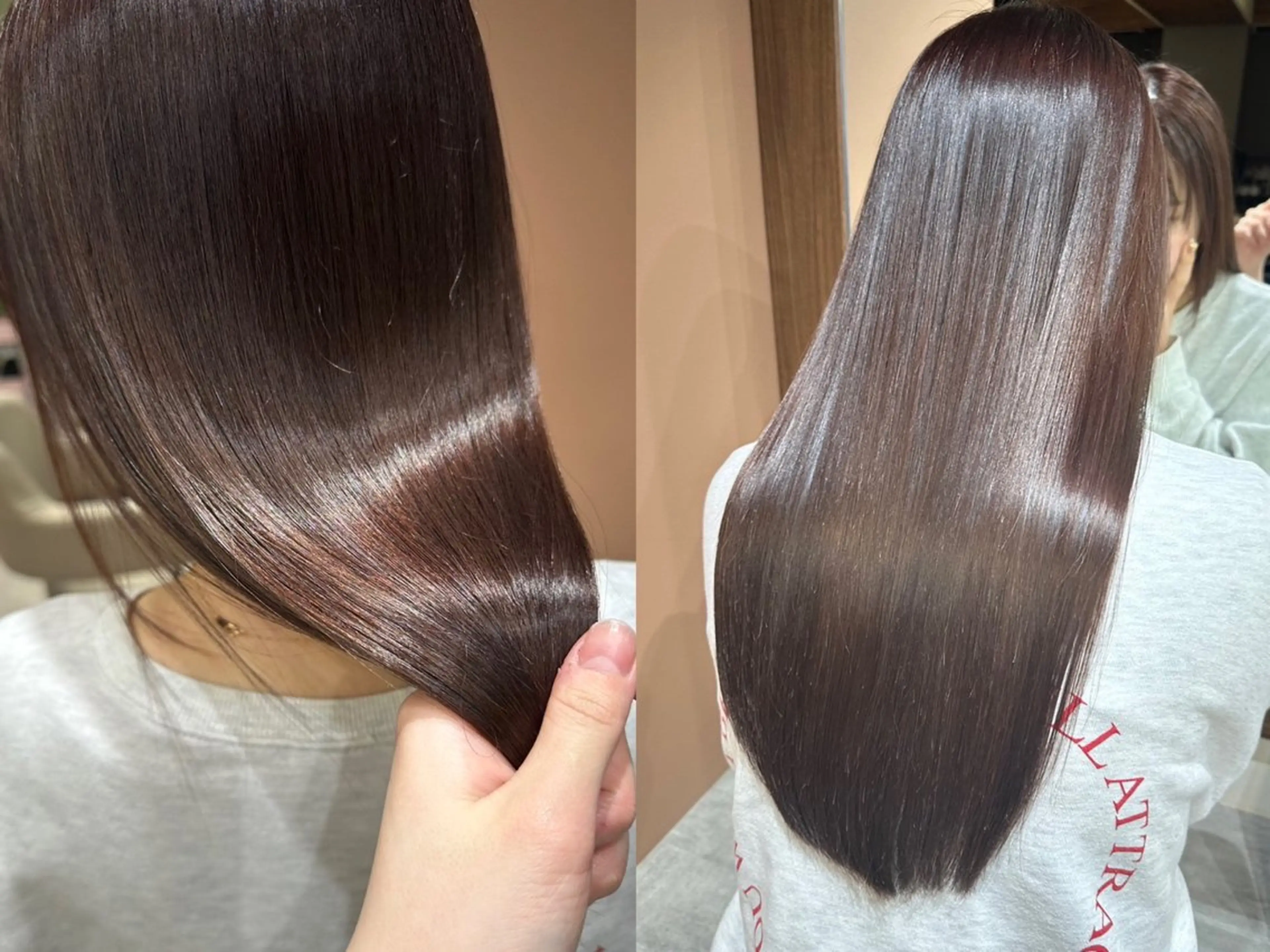 ロング トリートメント 韓国風パーマ/ヘア セット/店長みづきのヘアスタイル