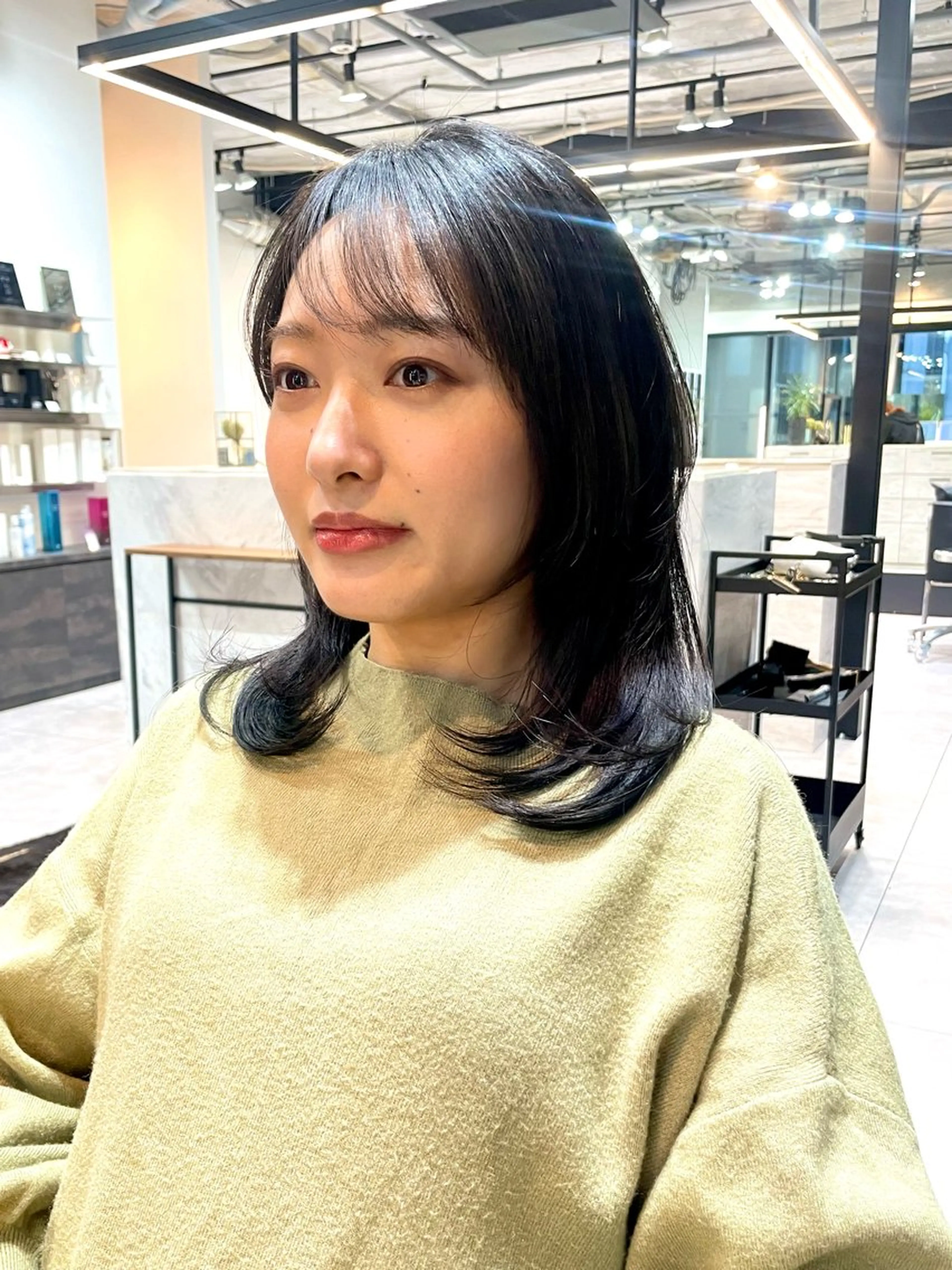 ミディアム 小田 桜のヘアスタイル