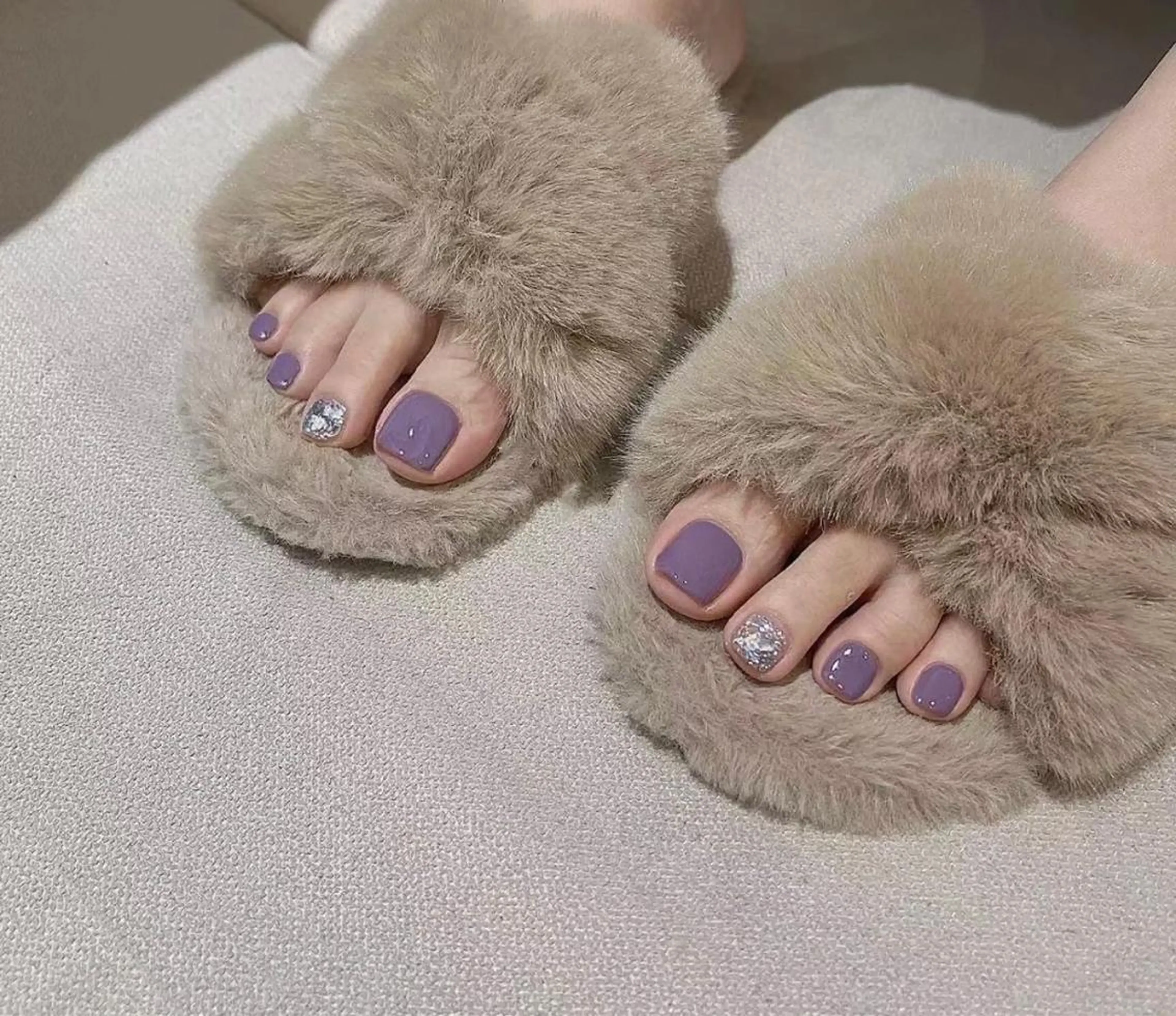 ショート ショートヘア めぐみのネイルサロン スタッフ練習のネイルデザイン