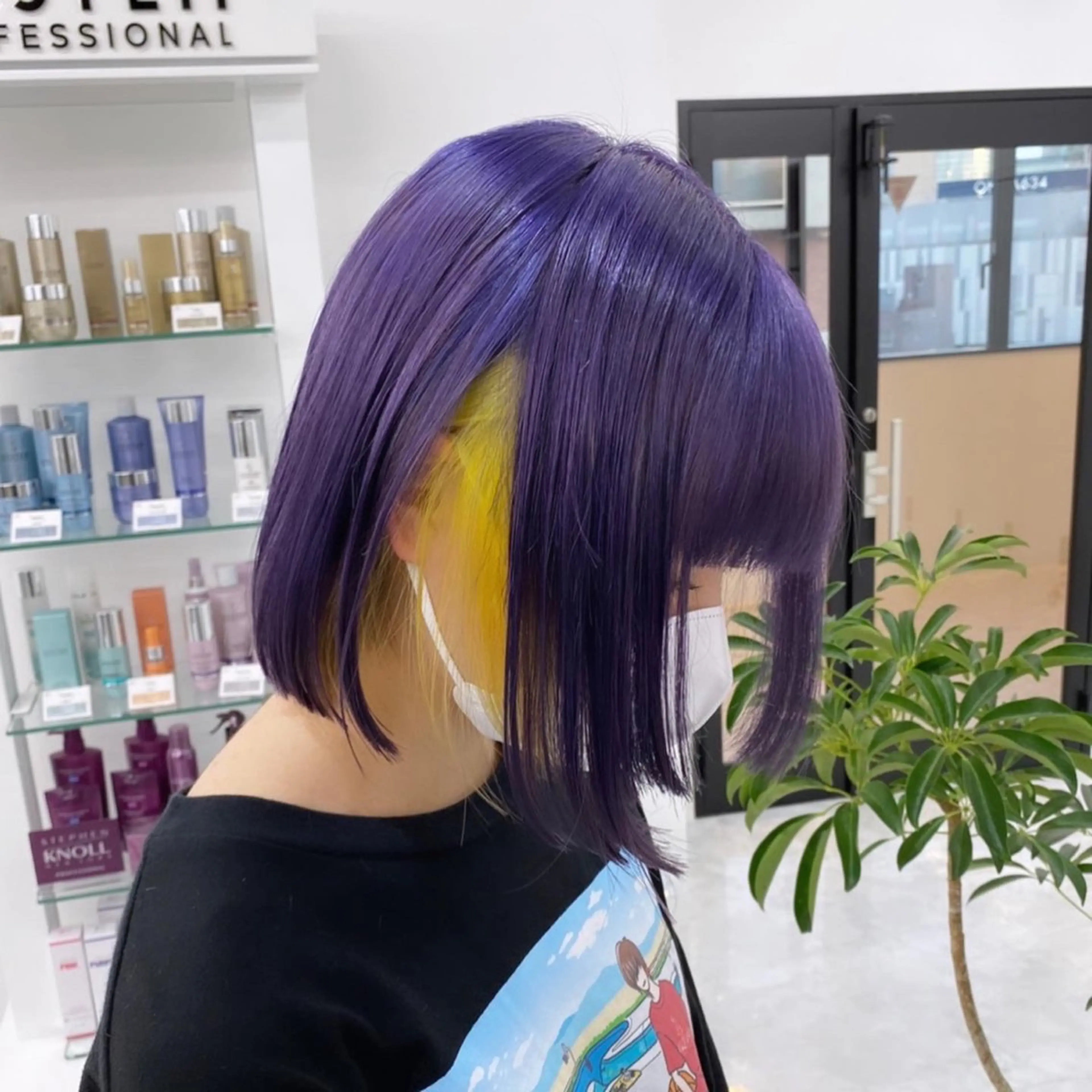 ロング カラー ヘアアレンジ メンズ SALOWIN所属・ハイトーン美容師 MASATOのヘアスタイル