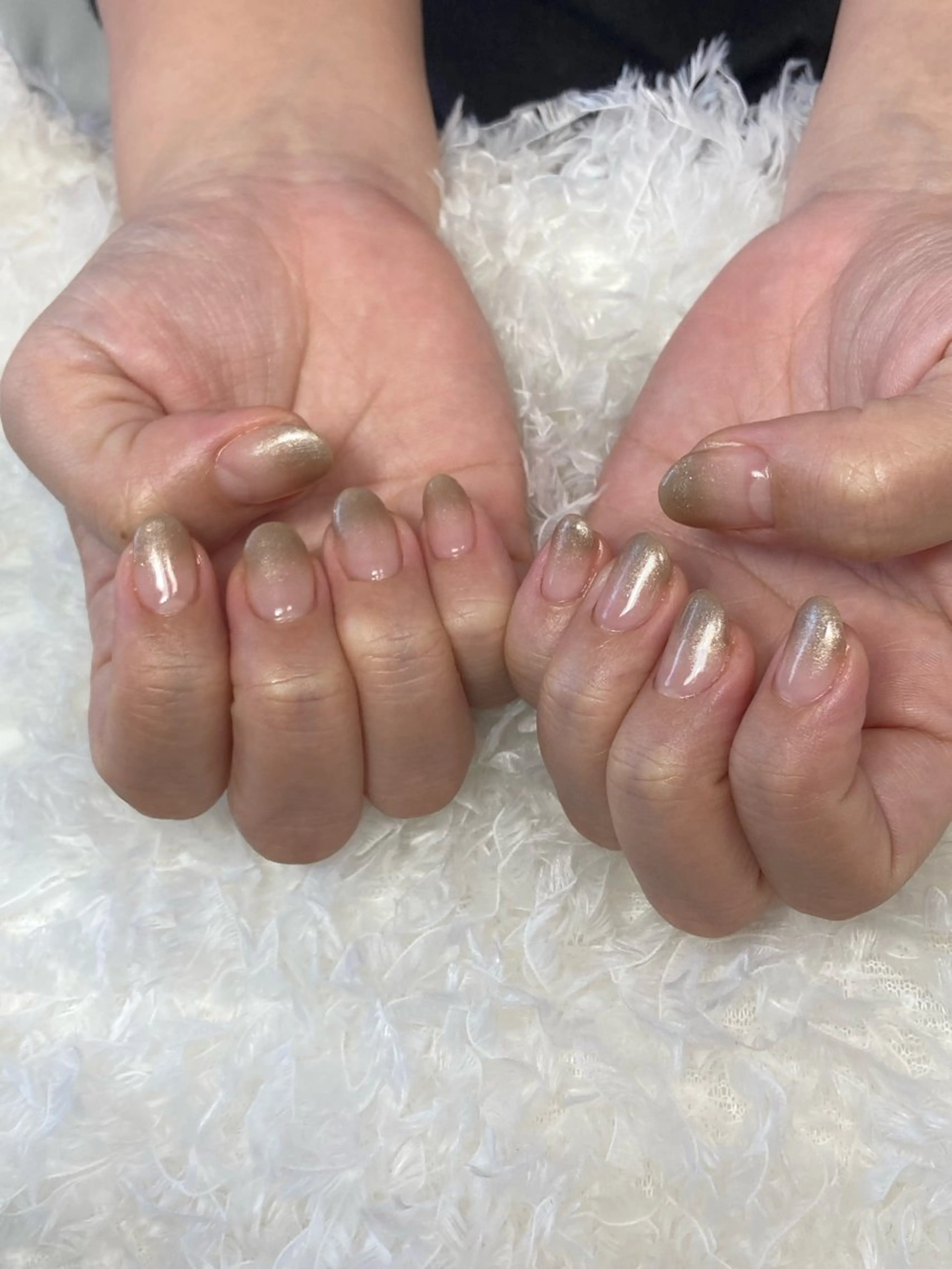 ネイル ラメ(グリッター) ネイルアルカンシエル 住道のネイルデザイン