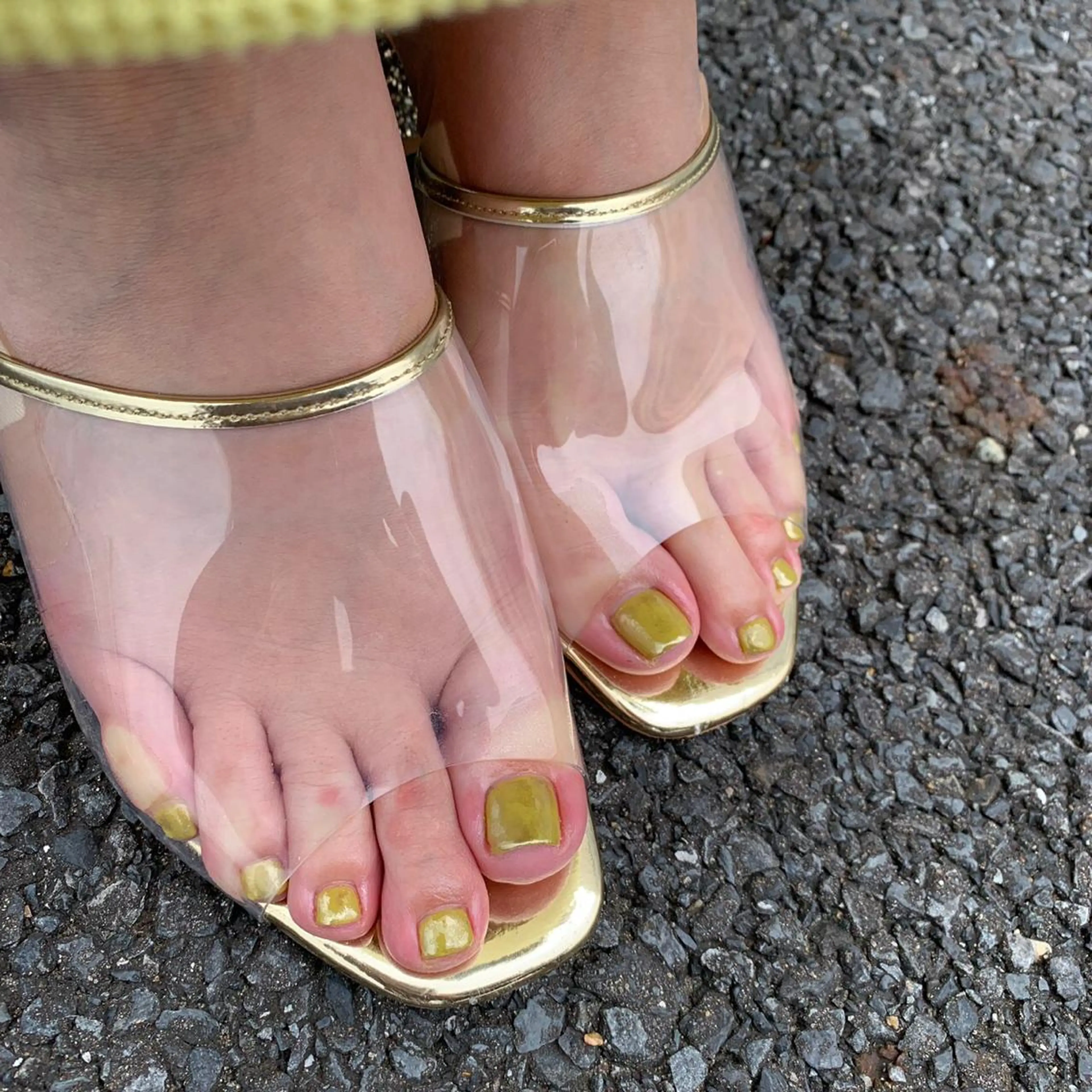 💐オフ込み💐フットワンカラーの写真