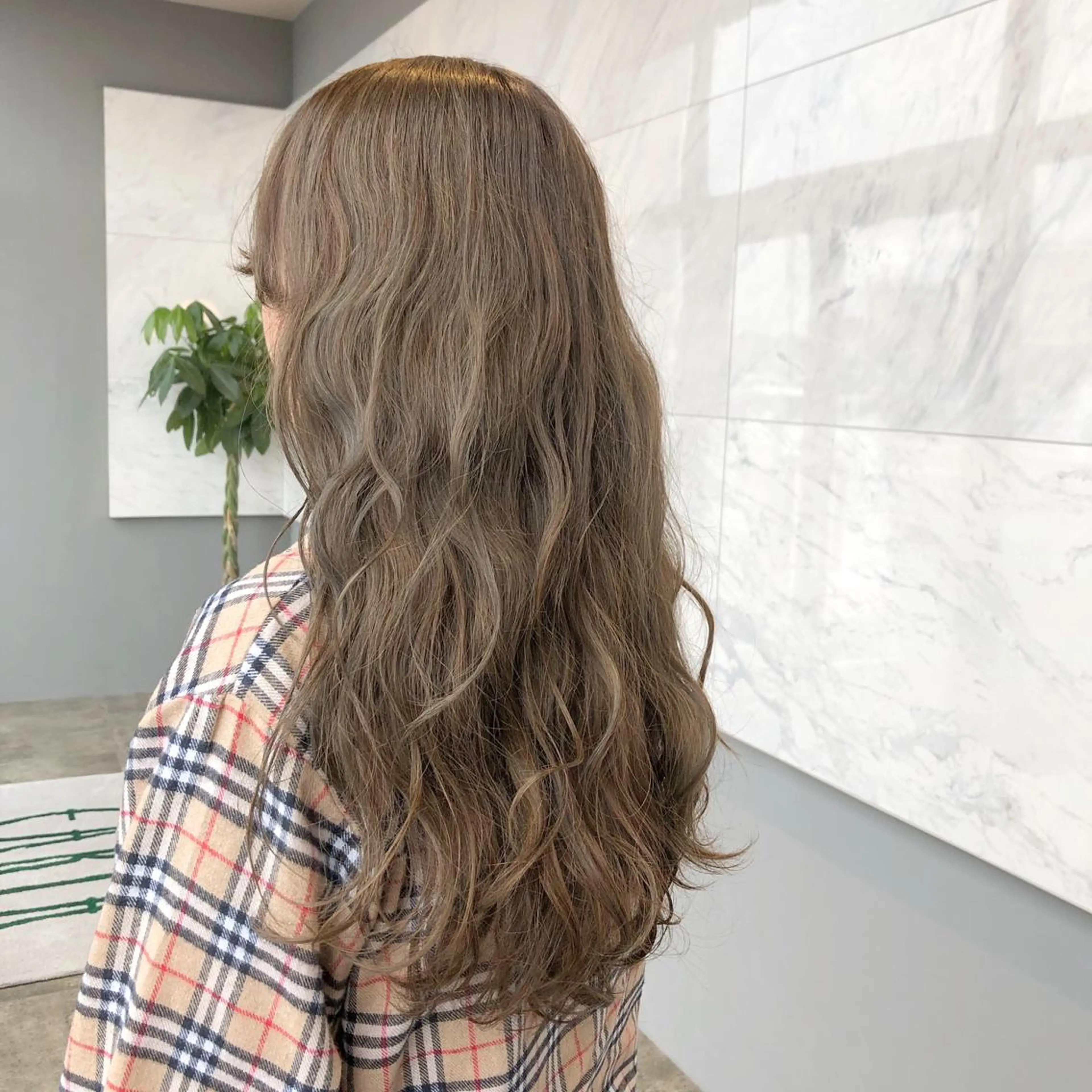 ロング カラー ヘアアレンジ yoshino yukoのマツエク・マツパデザイン