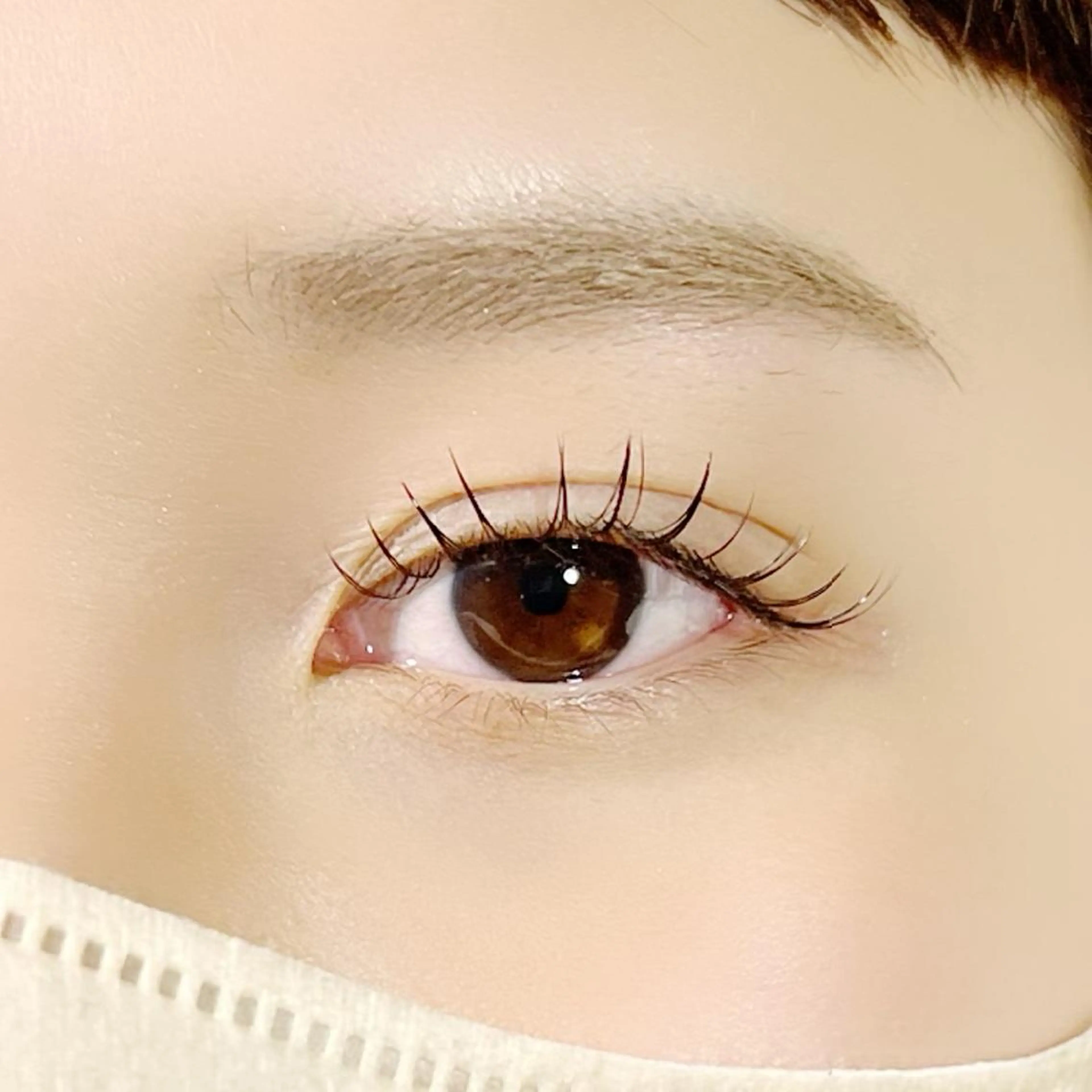 マツエク・マツパ フラットラッシュ 矢場町eyelist yoshidaのマツエク・マツパデザイン