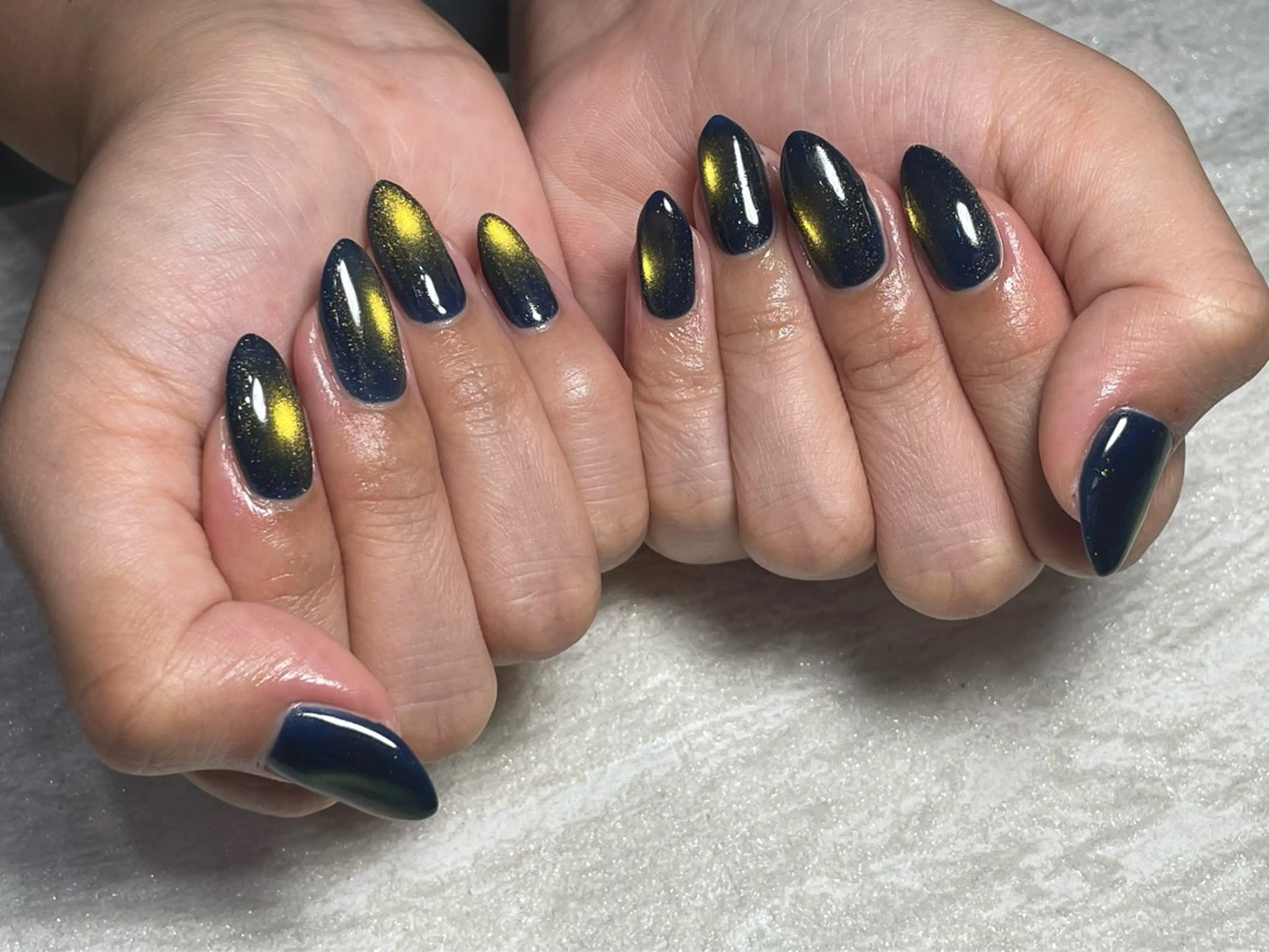 ネイル マグネットネイル ワンカラーネイル ハンドネイル ハンドケア 吉祥寺ネイルtree /SONODAのネイルデザイン