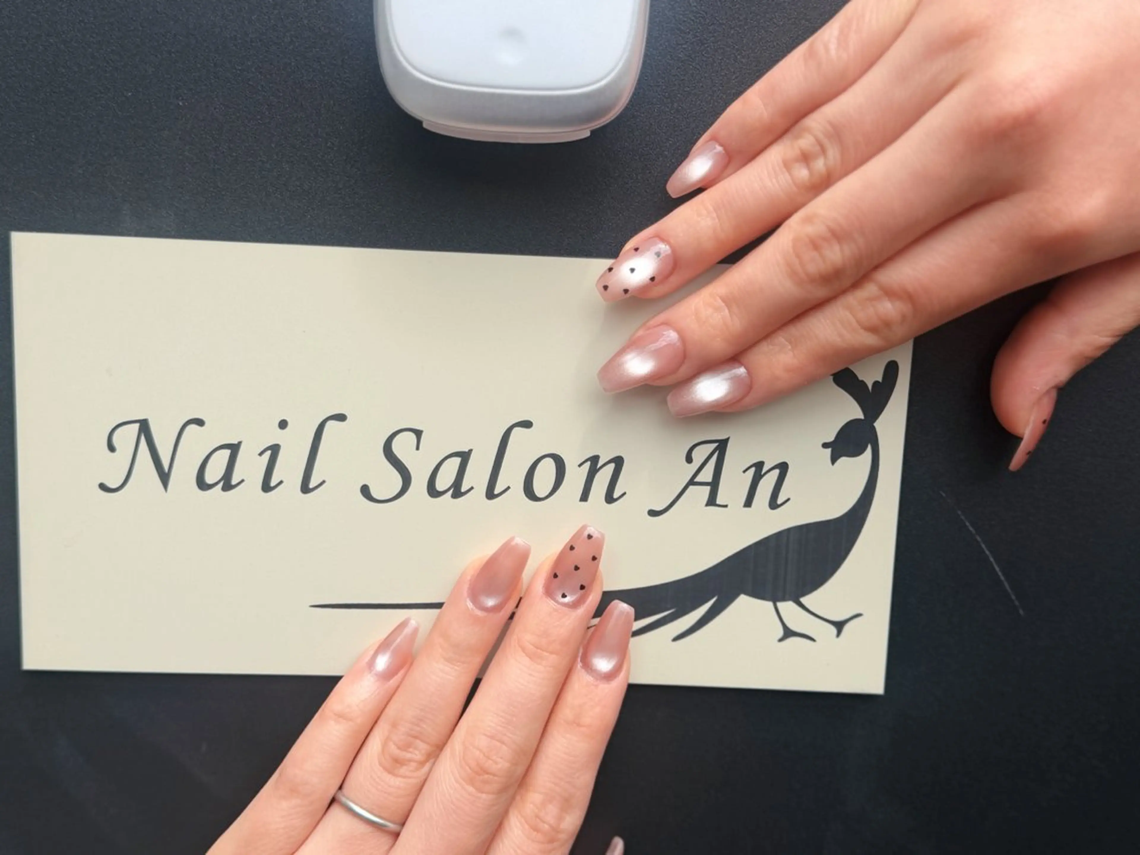 ネイル アートネイル マグネットネイル ネイルチップ ハンドネイル Nail Salon Anのネイルデザイン