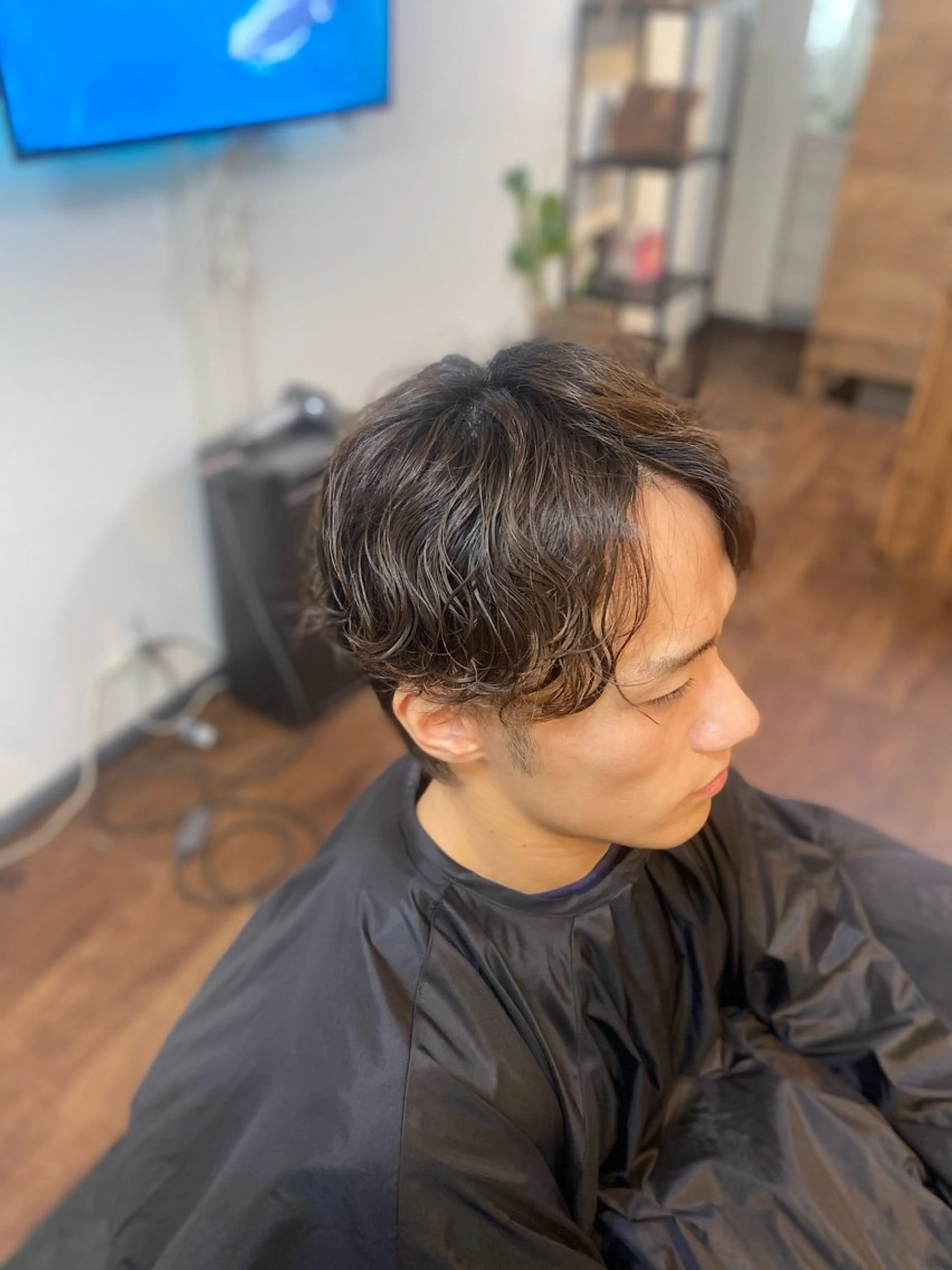 ミディアム カット パーマ トリートメント Luzir⭐︎ GEN⭐︎のヘアスタイル
