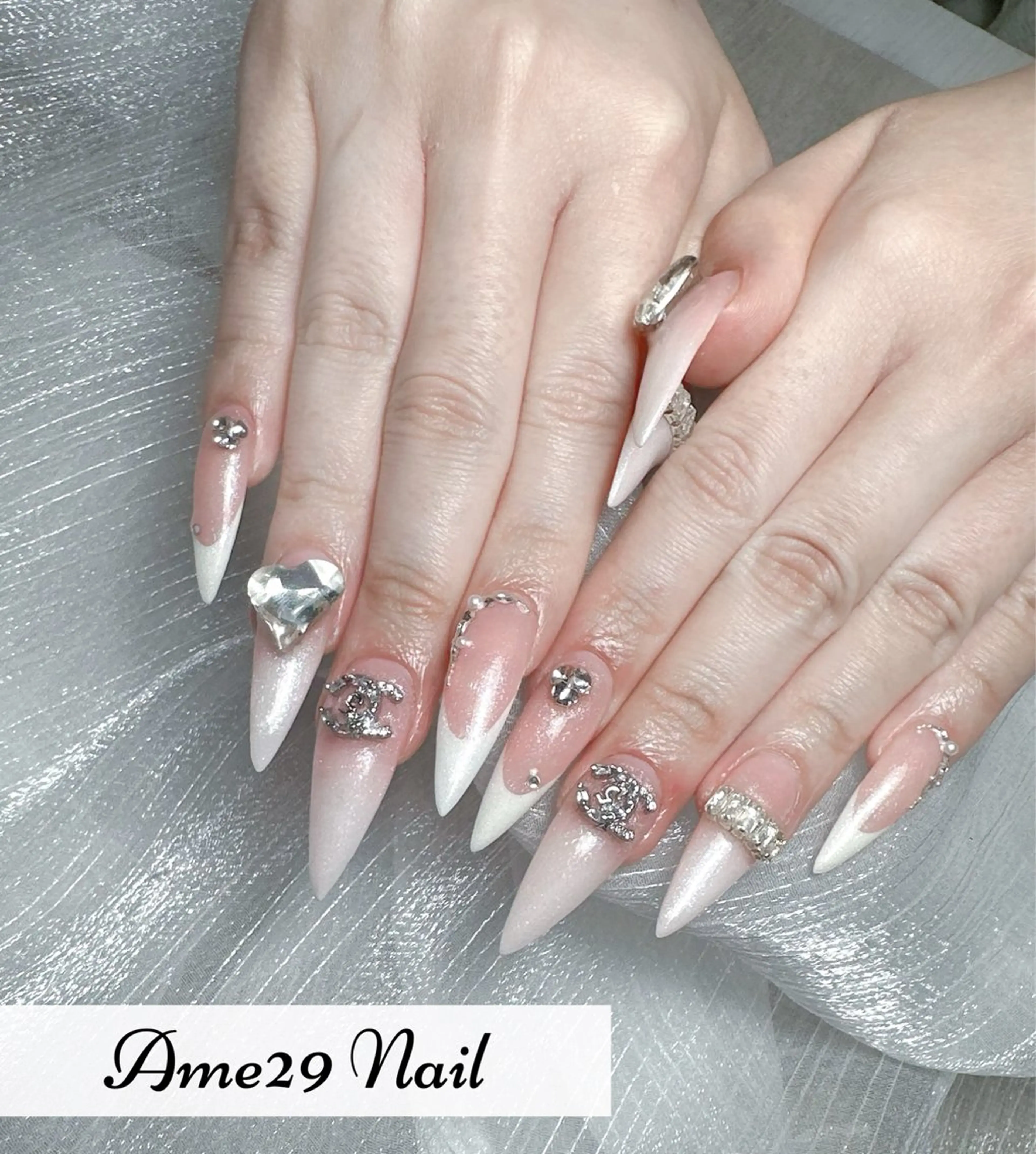 ネイル アートネイル スカルプネイル AME29 Nail ネイルサロンのネイルデザイン