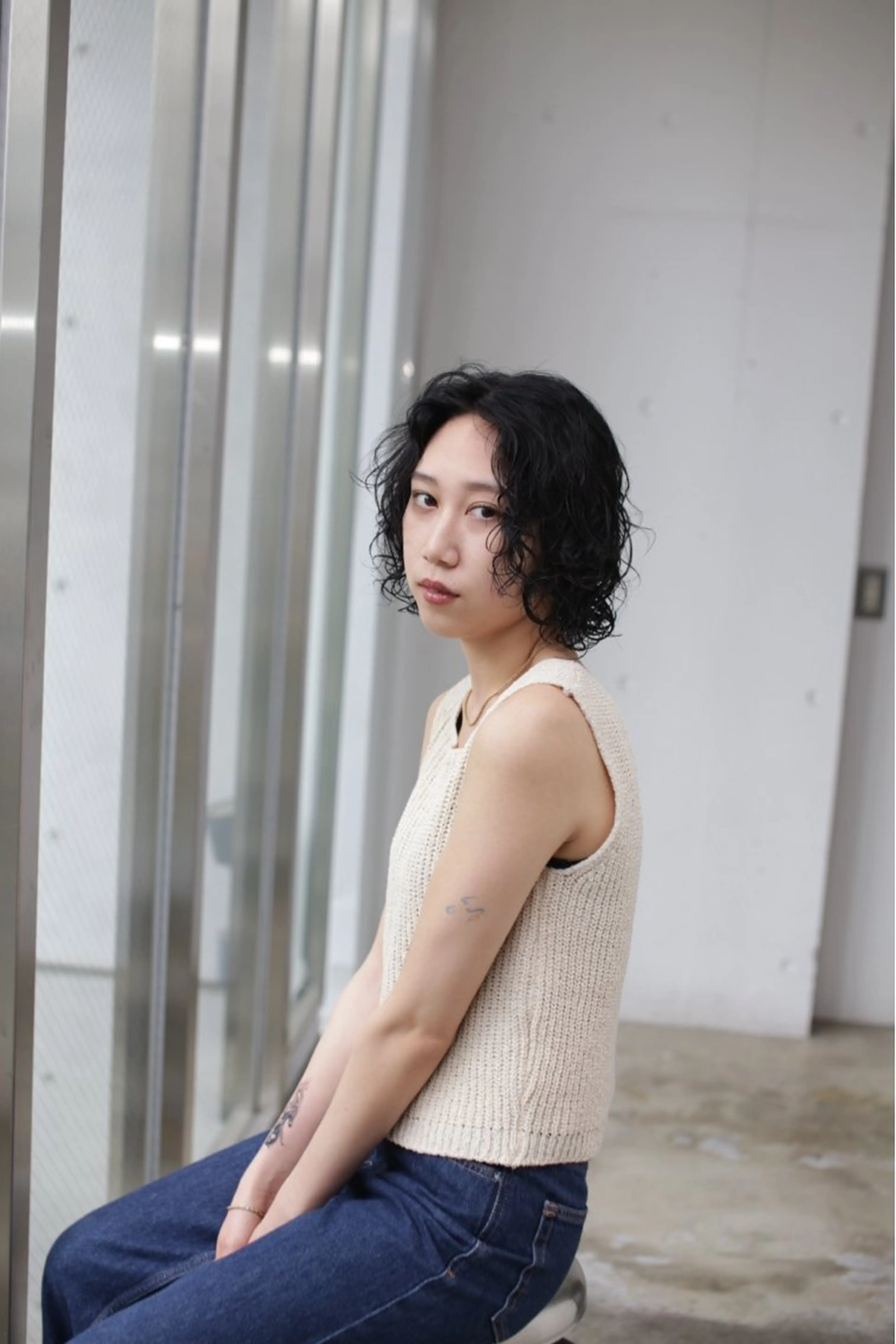 ショート ヘアカラー 西片 麻那のマツエク・マツパデザイン