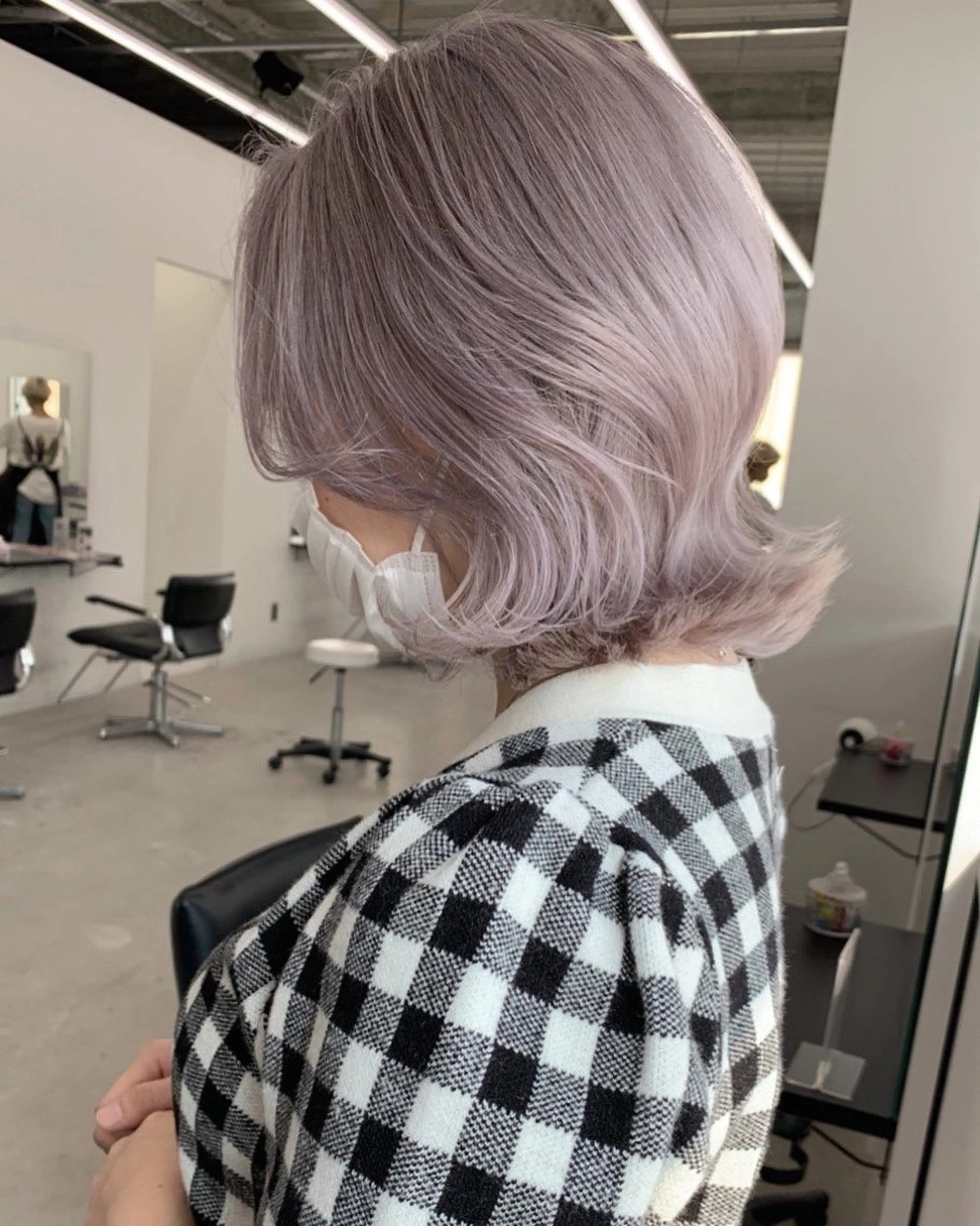 ショート カラー ヘアカラー 大平 琶月のヘアスタイル