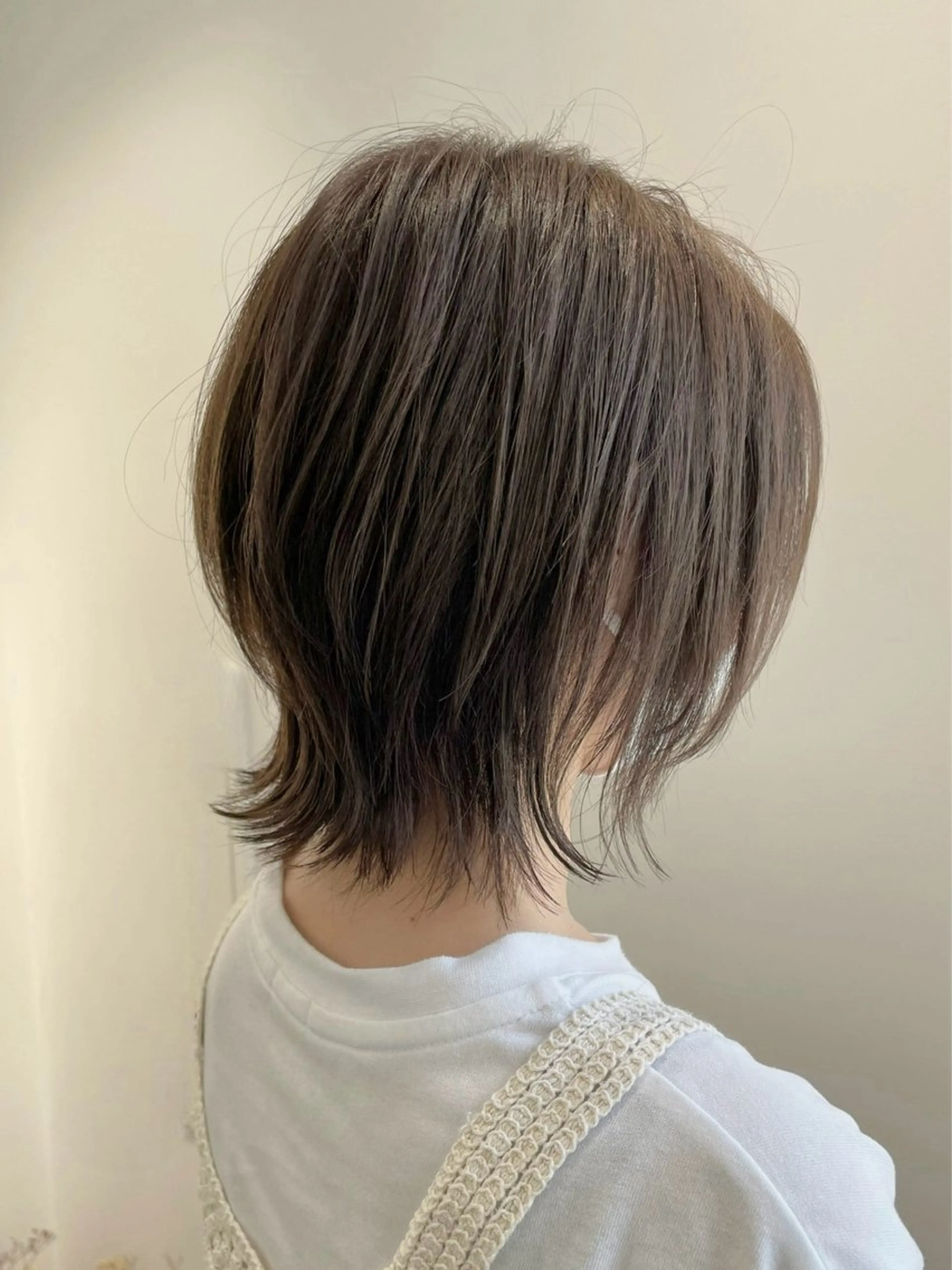 ミディアム 新宿/ネオウルフ✂️ 小顔レイヤー/池田のヘアスタイル