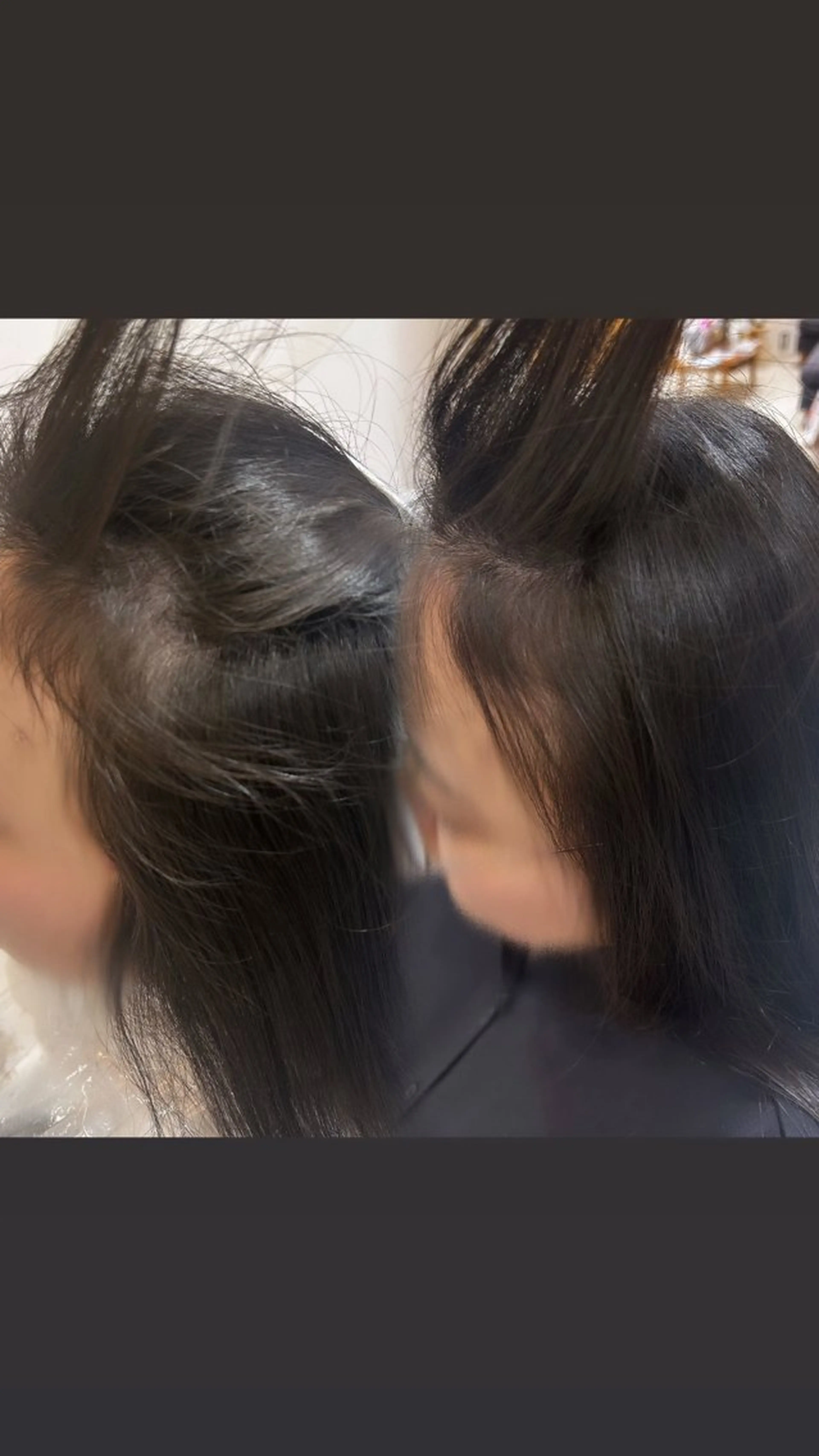 セミロング 顔周りカット 縮毛矯正 カラーモデル募集中 🎀🐈‍⬛/りりのヘアスタイル