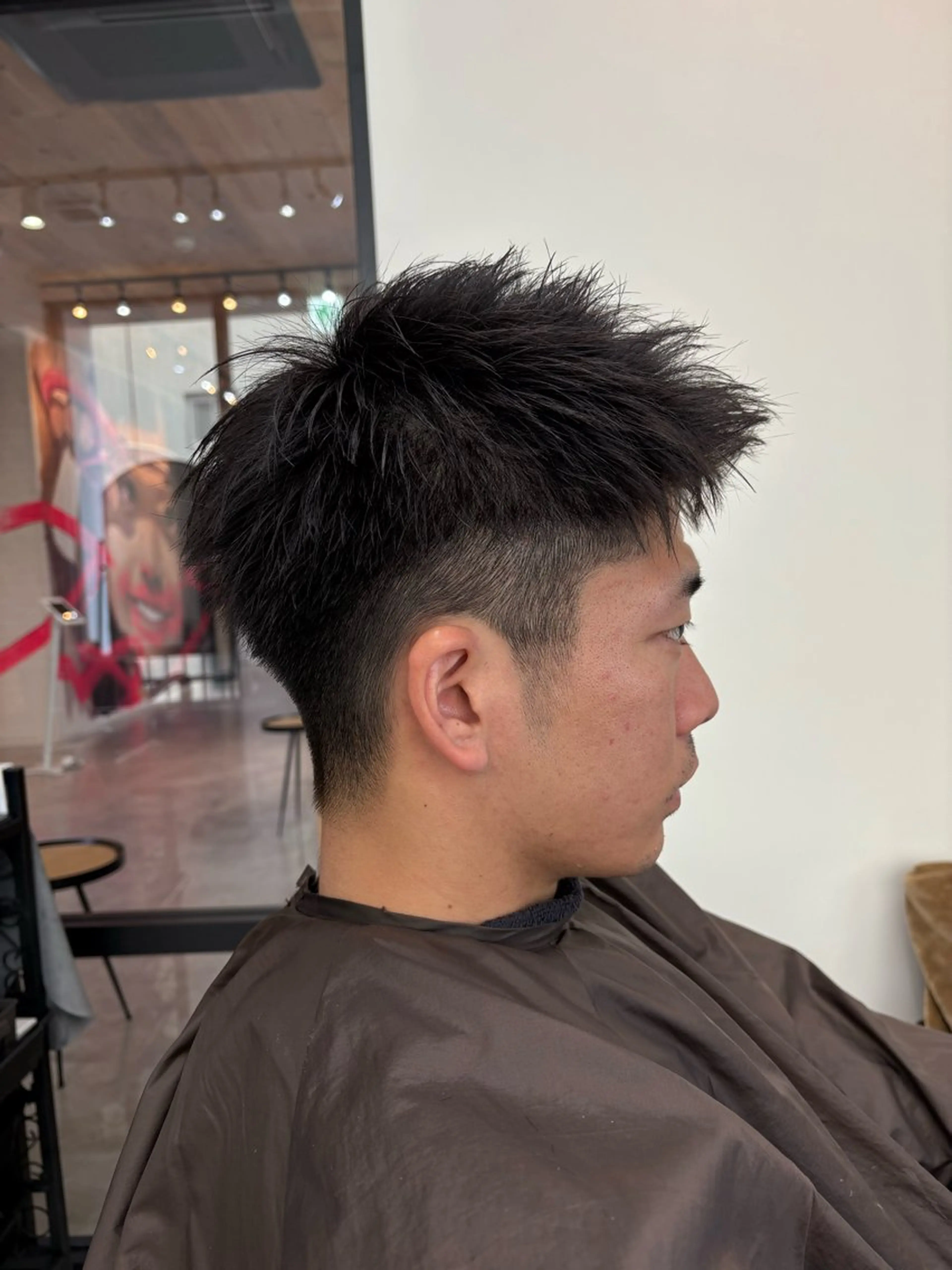 メンズ ツーブロック メンズベリーショート カット メンズカット クドウユウキのヘアスタイル