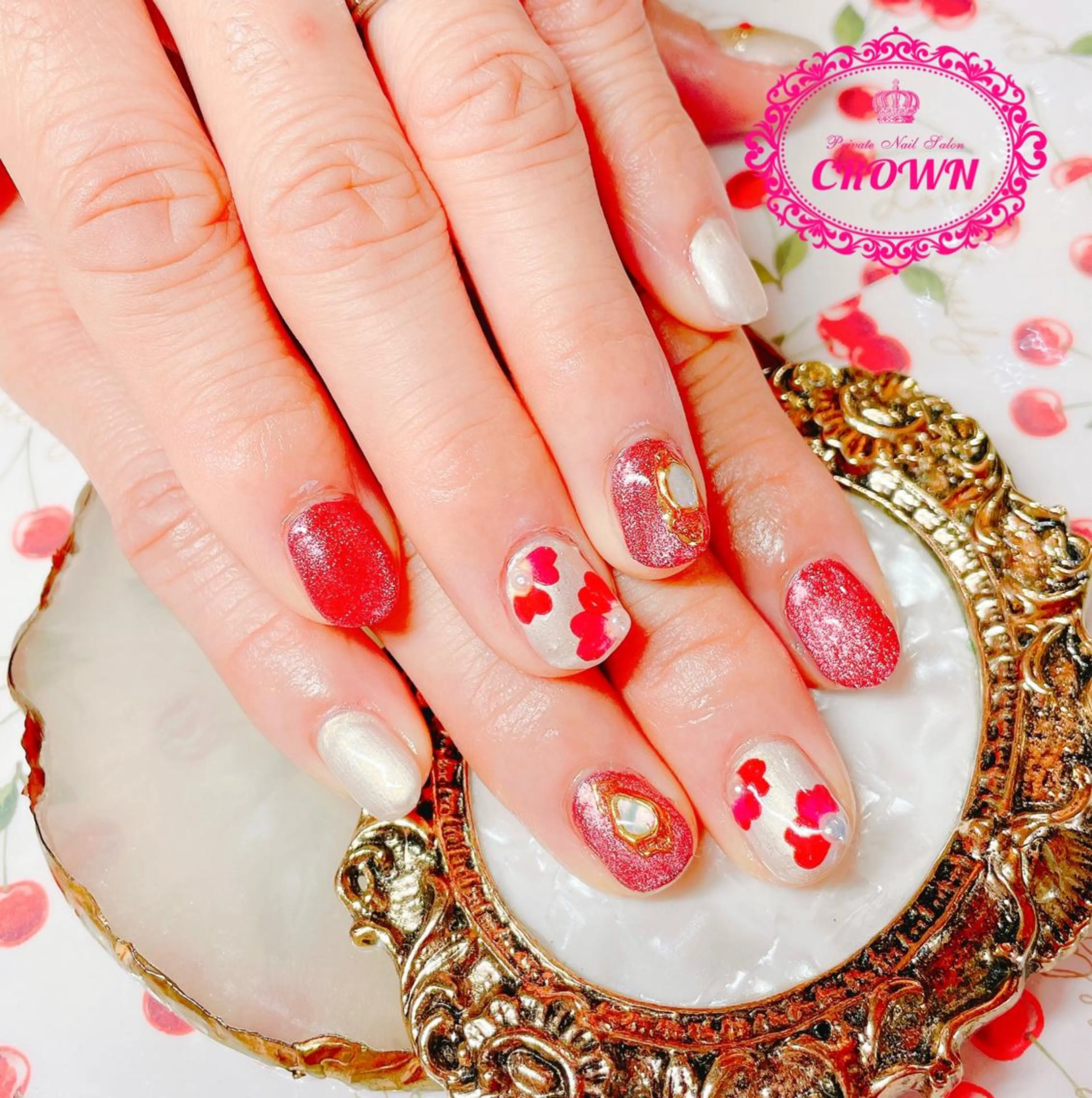 ネイル CROWN プライベートサロンのネイルデザイン