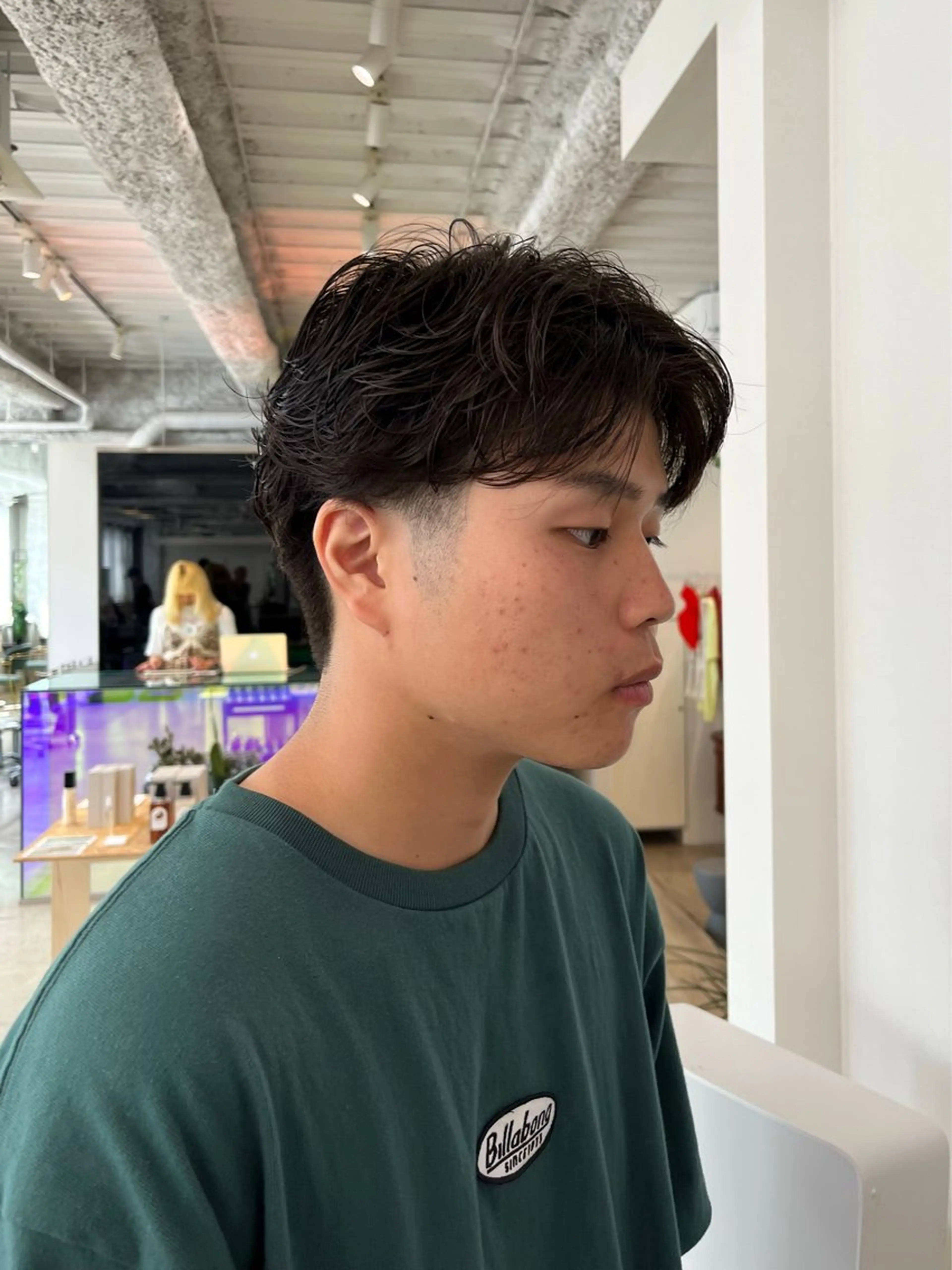 パーマ メンズ メンズパーマ ニュアンスパーマ カット パーマ ANY/メンズ特化/ シバヤ　ユウキのヘアスタイル