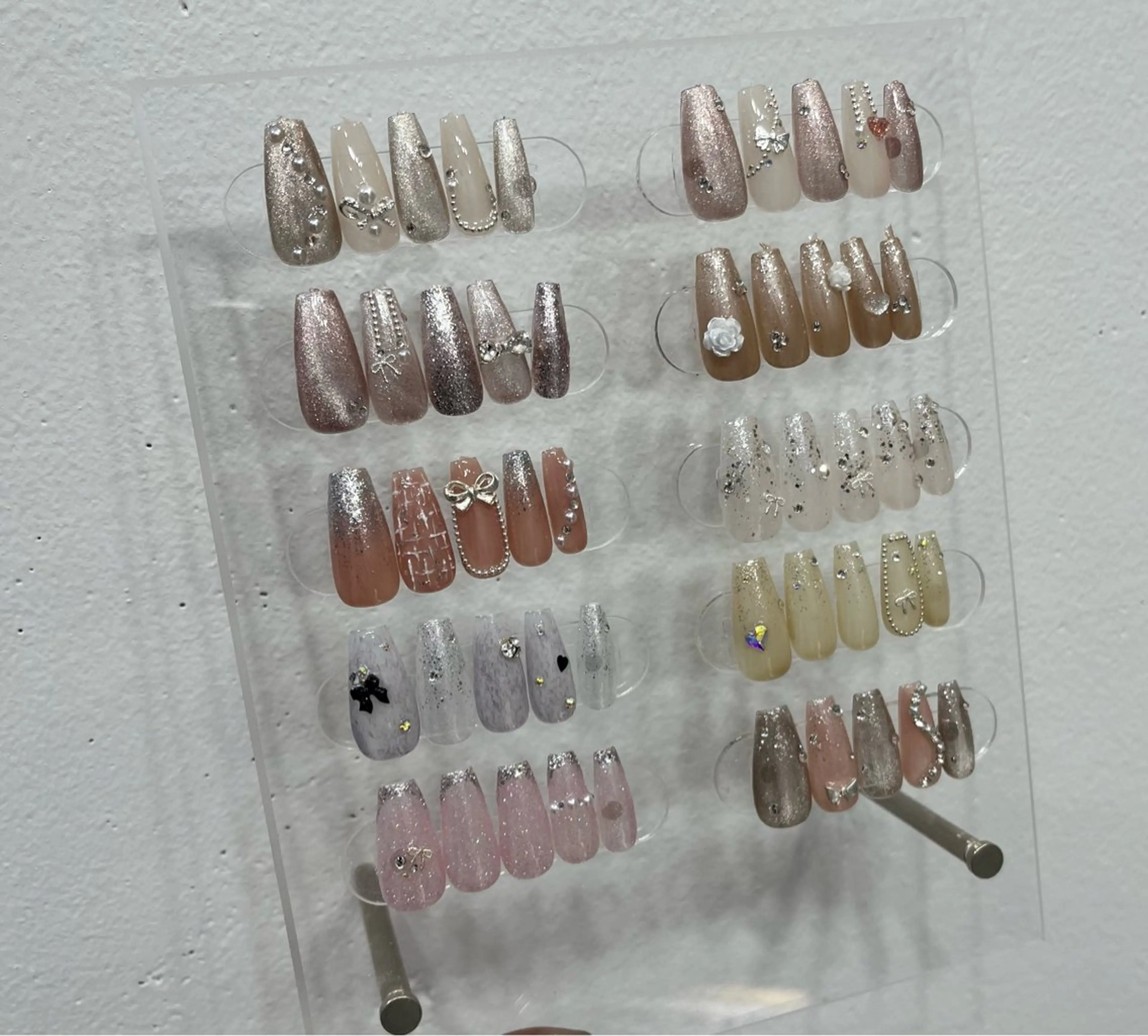 限定ワンホンネイル💅韓国ネイル💅　　　　　　　　　　カラー200色　ドライケア付き　ロング料金ありの写真