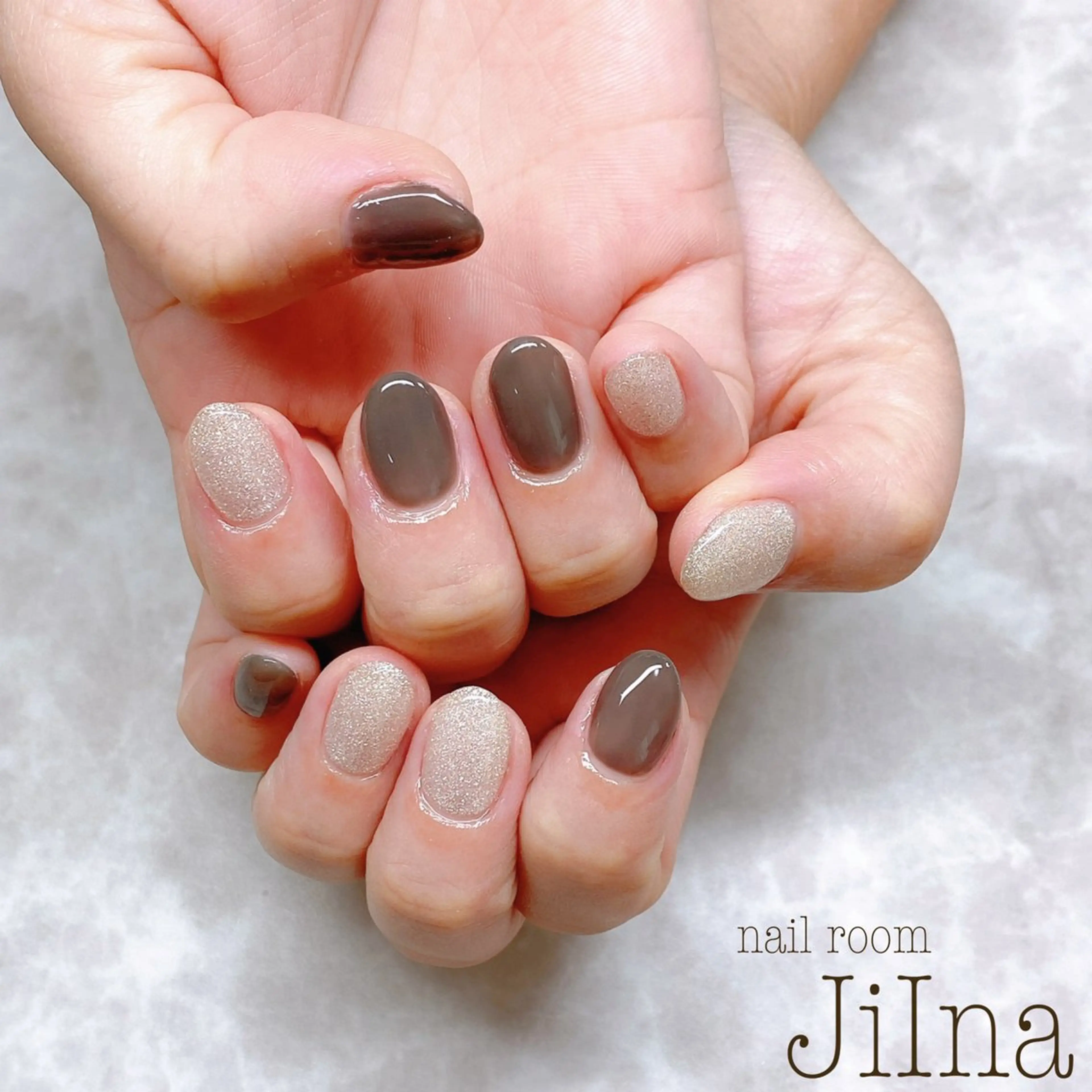 ネイル ワンカラーネイル JiIna nailのネイルデザイン
