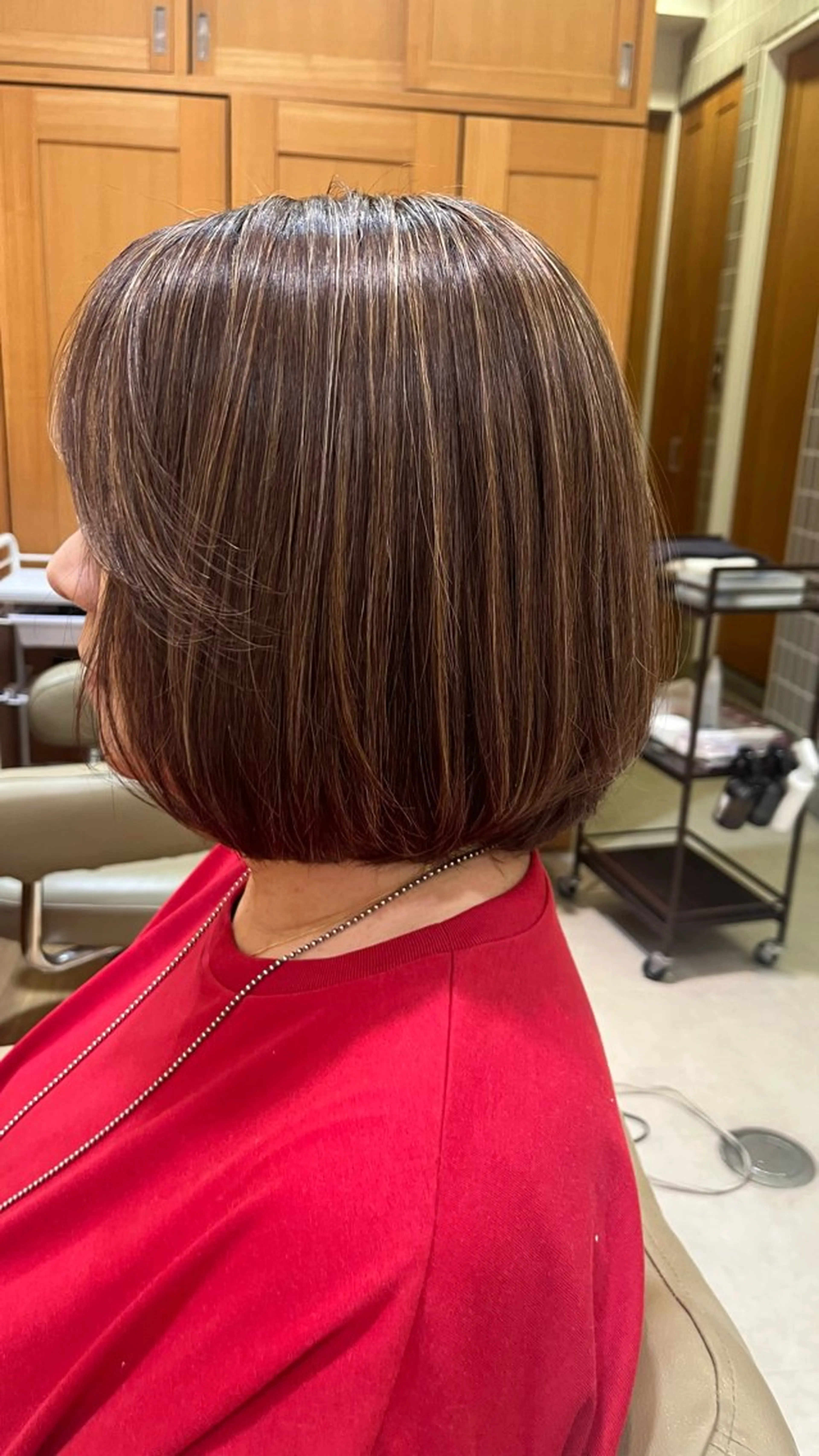 ショート カラー 浅井 理恵のヘアスタイル