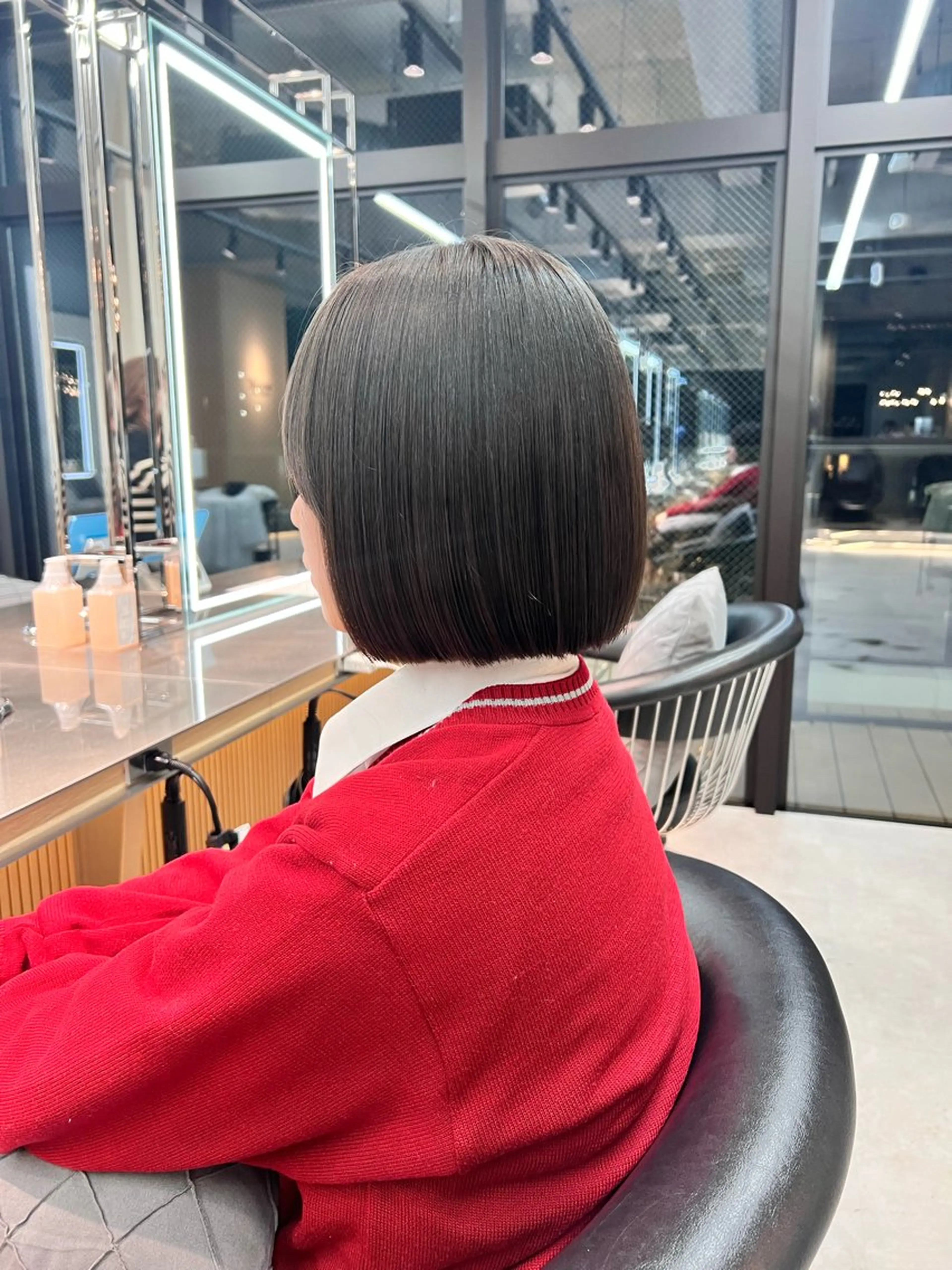 ショート カラー ボブ 似合わせカラー× ウルフカット/ホマレのヘアスタイル