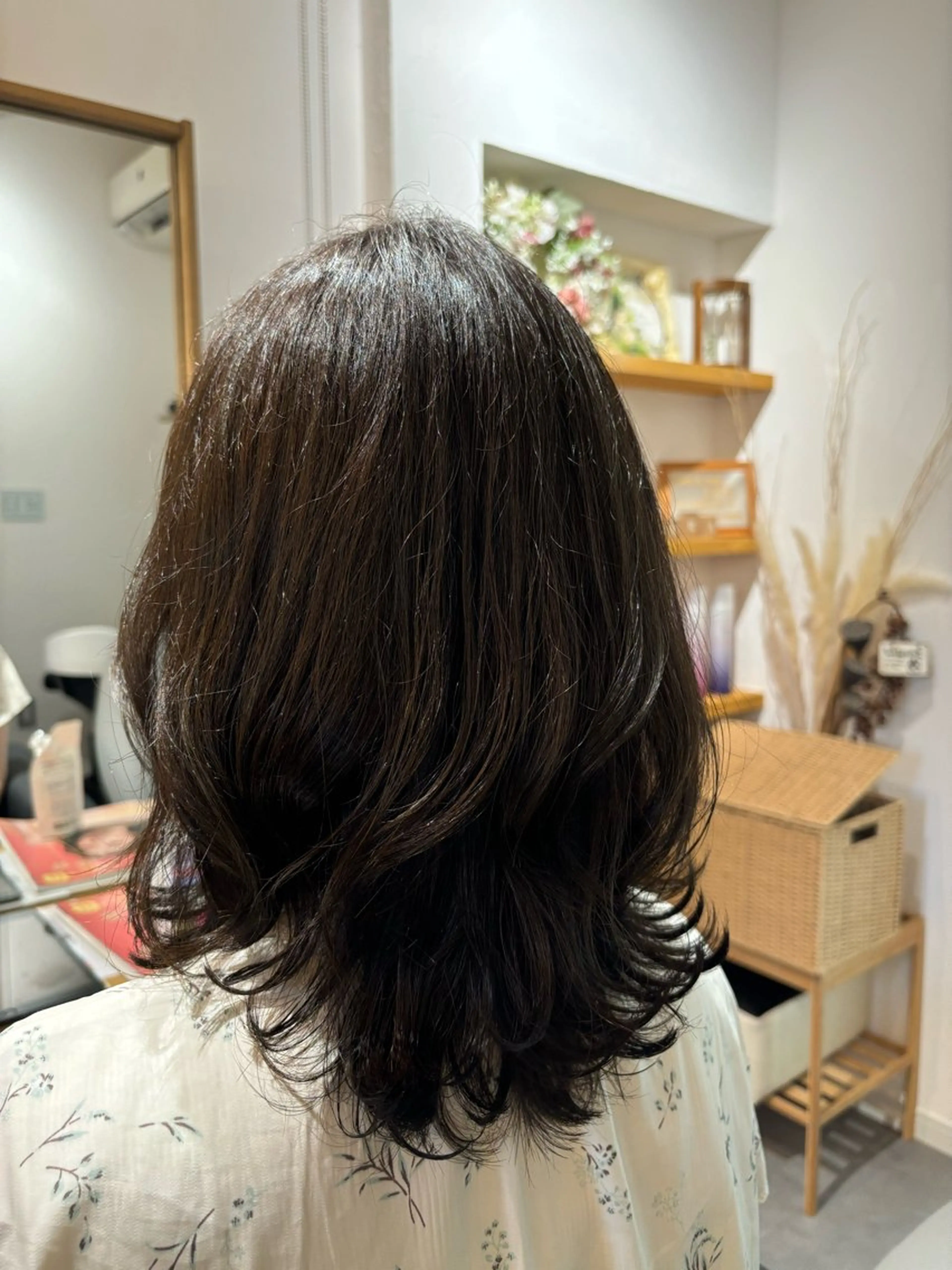 ミディアム パーマ 溝口 優希のマツエク・マツパデザイン