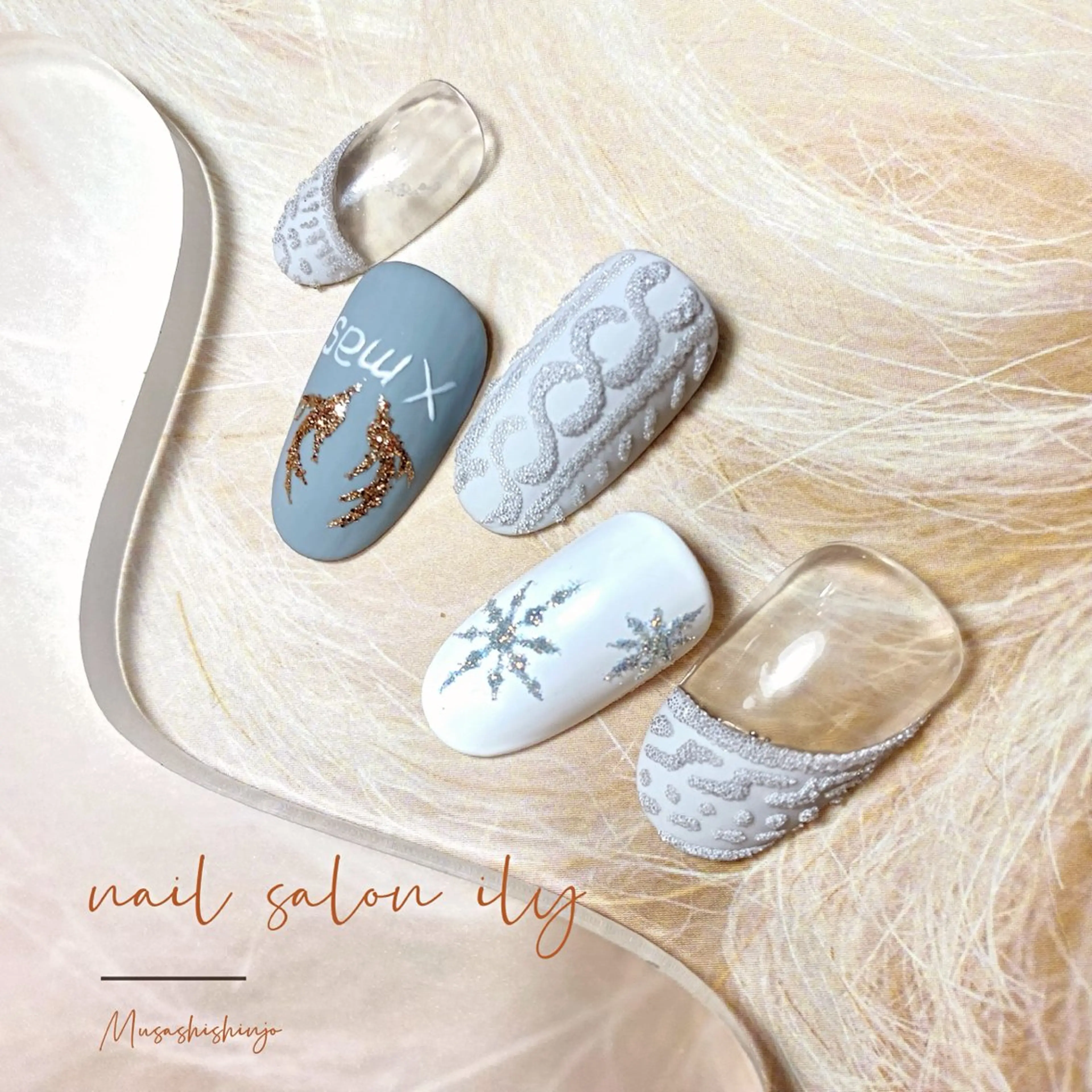 ネイル nail salon ily 武蔵新城のネイルデザイン