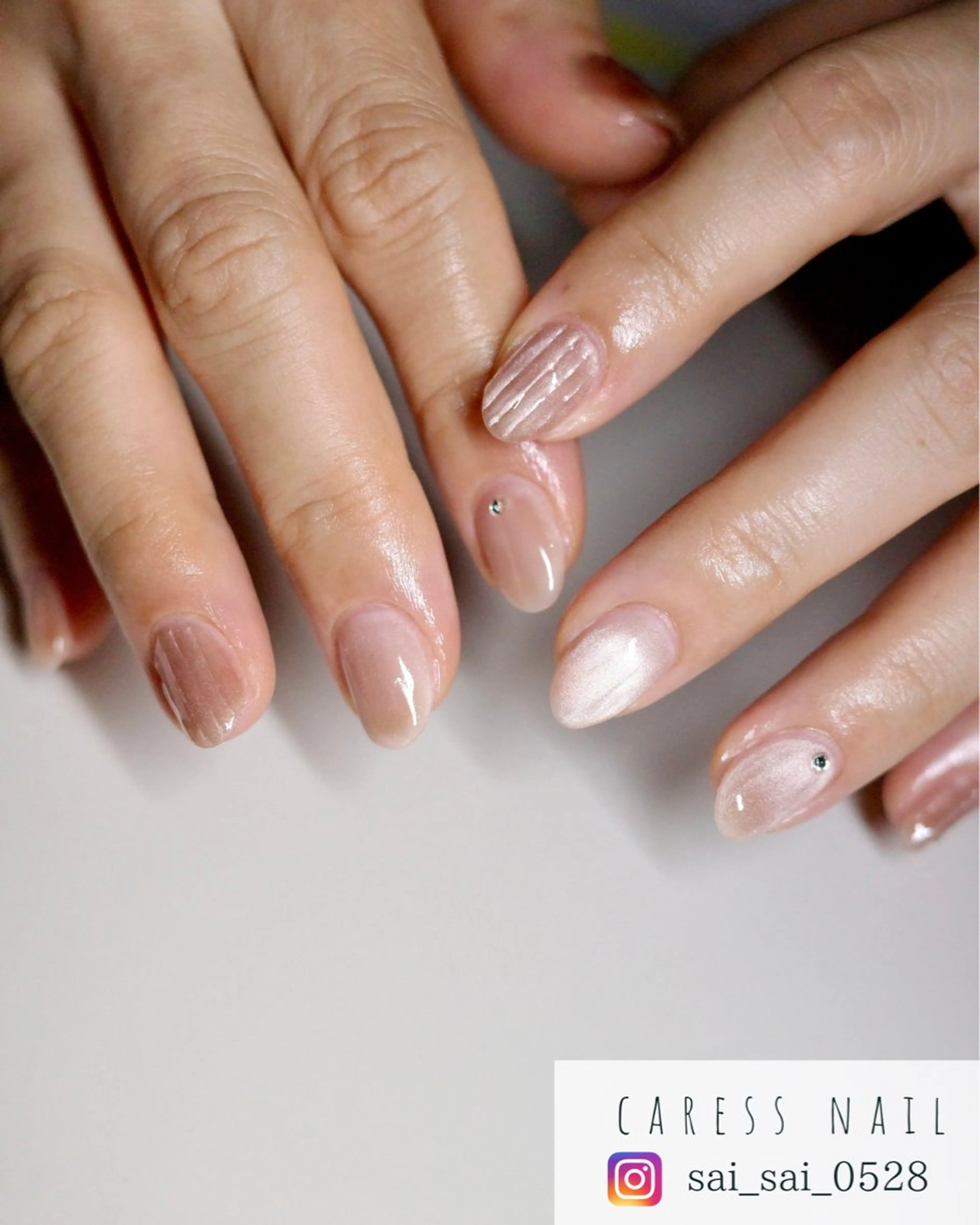 ネイル caress  nail カレスネイル　代々木上原所属・カレスネイル さいのネイルデザイン