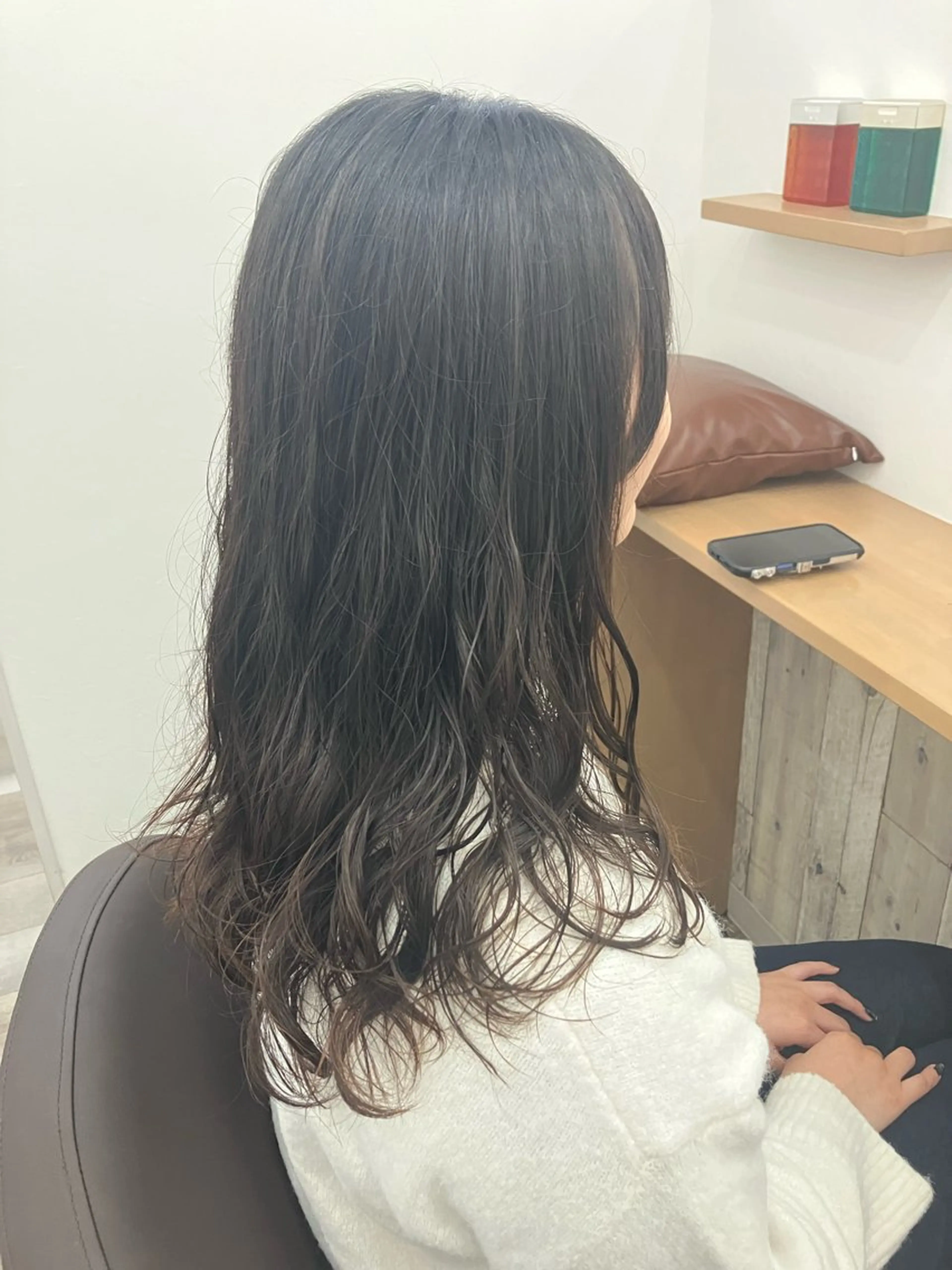 ロング パーマ well高崎上大類町 /湯浅泳作のヘアスタイル