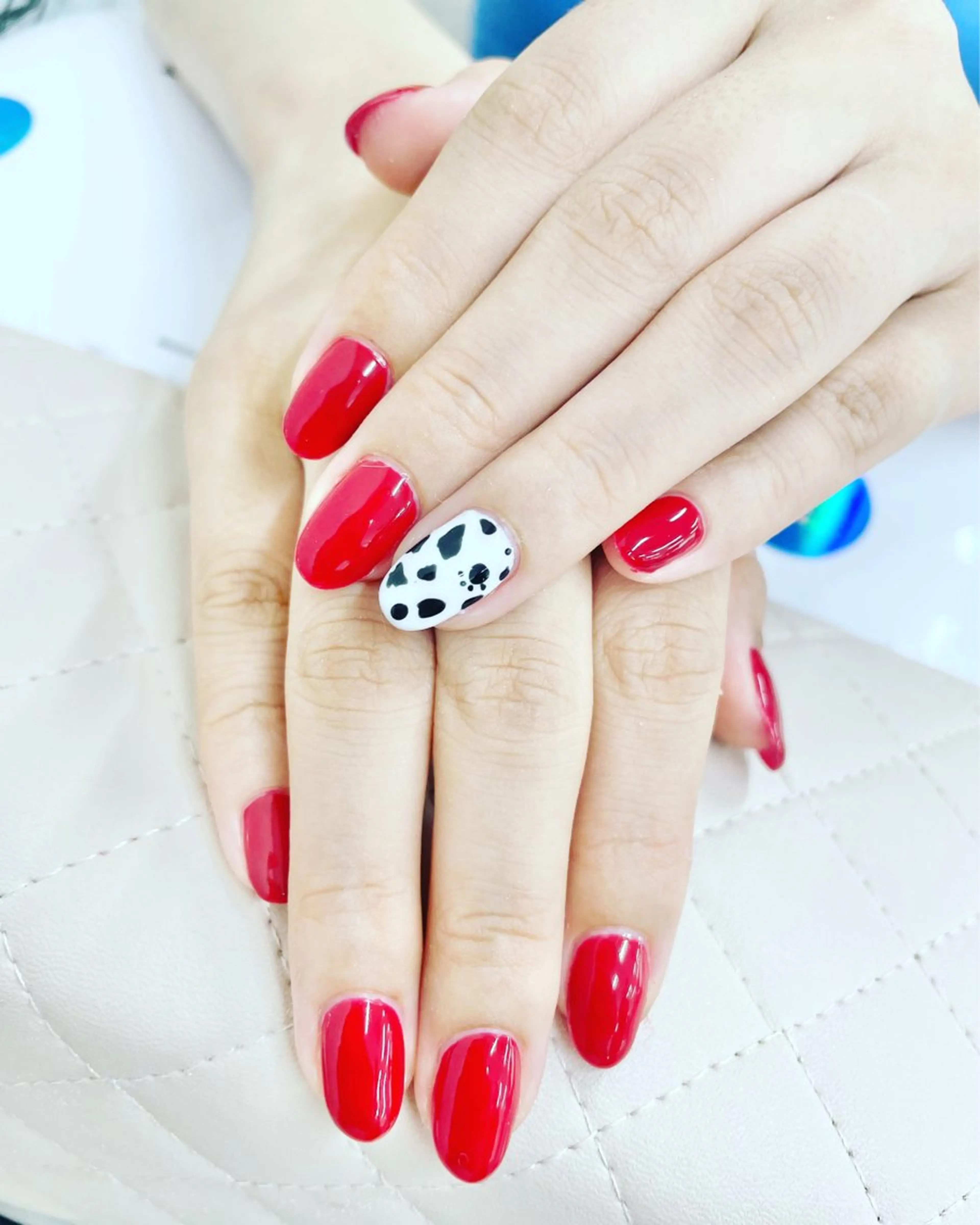 ネイル アニマル柄 ワンカラーネイル clear yayoiのネイルデザイン